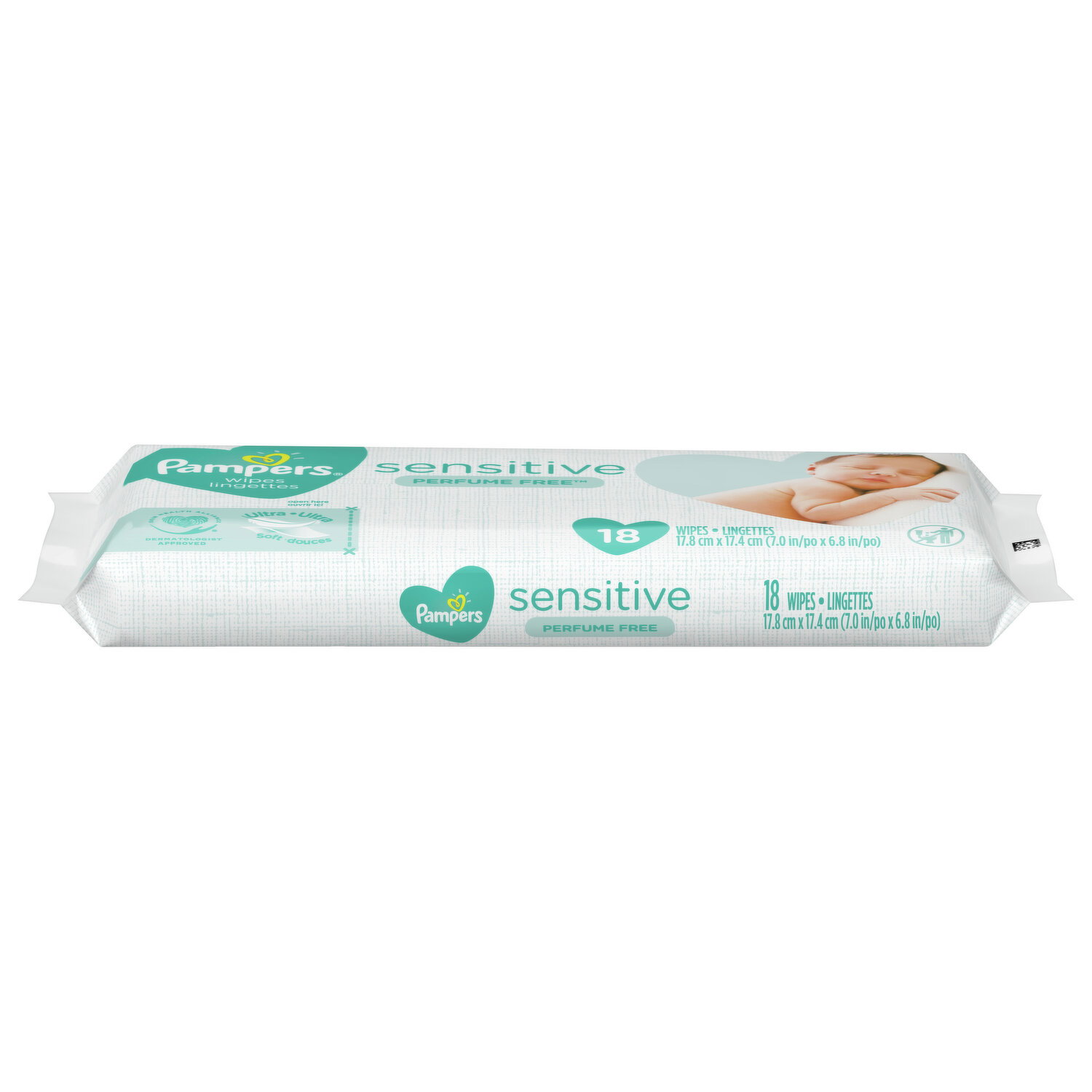 Pampers Wipes, Sensitive, Ultra Soft Image 1 of 2