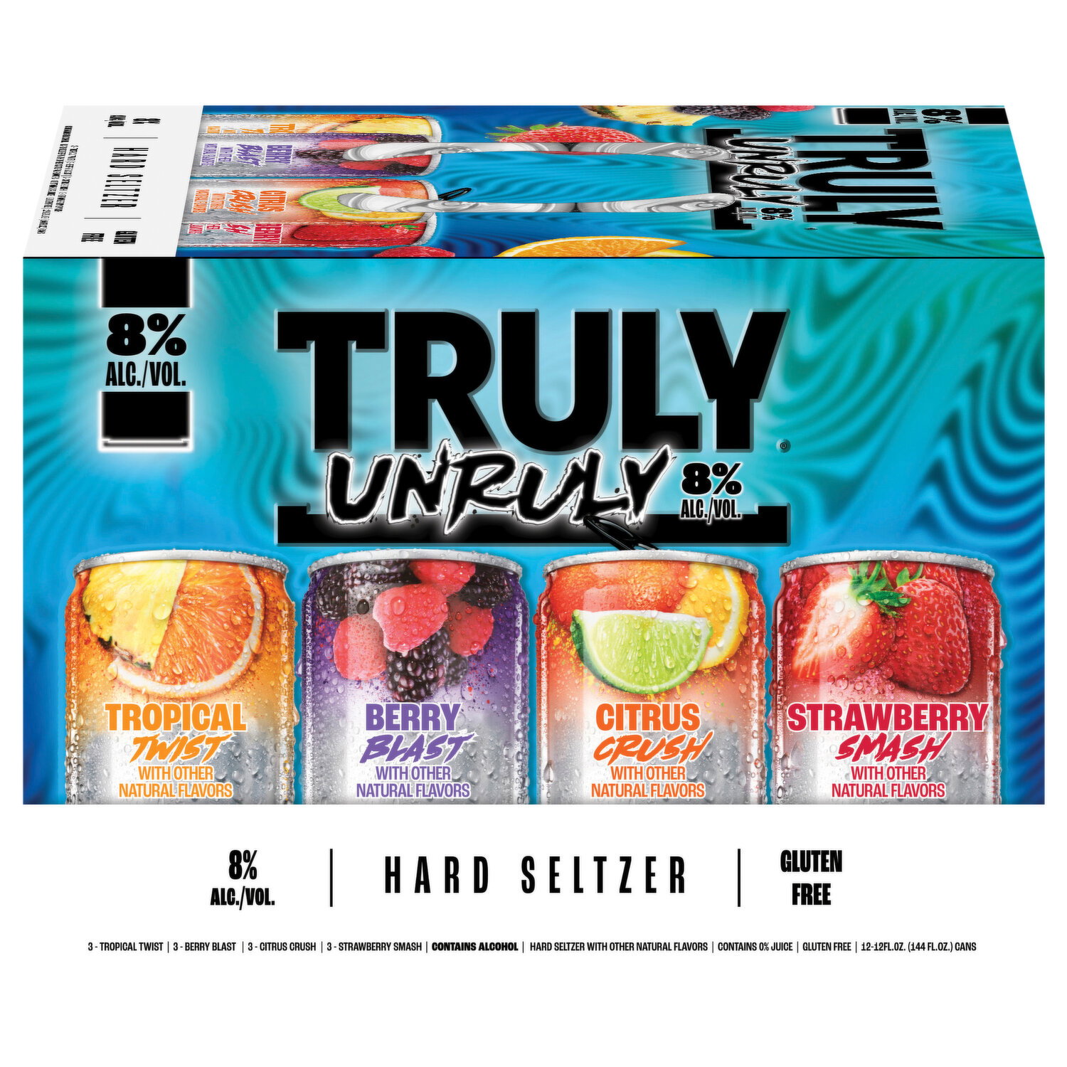 Truly Hard Seltzer, Assorted - 12 Each Image 1 of 3