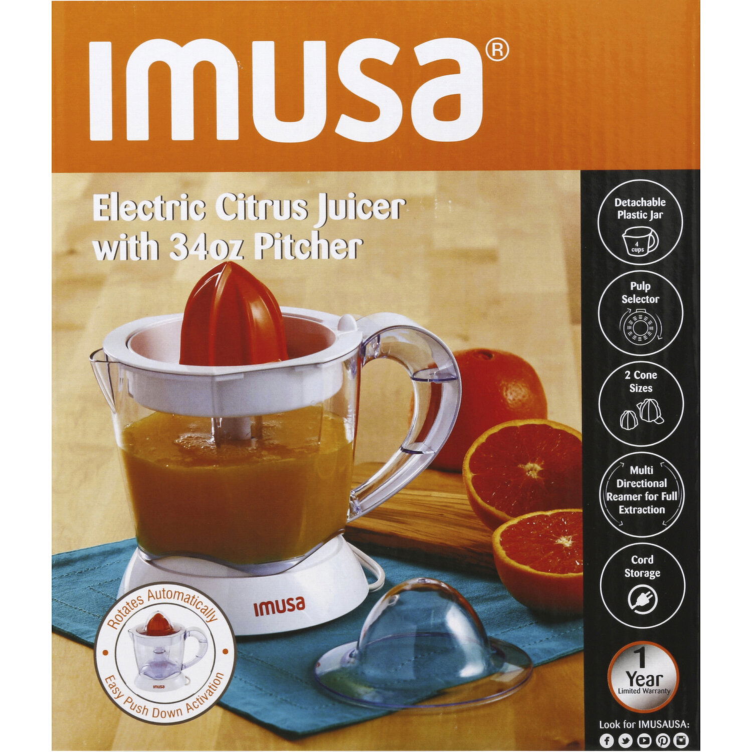 Imusa juicer best sale