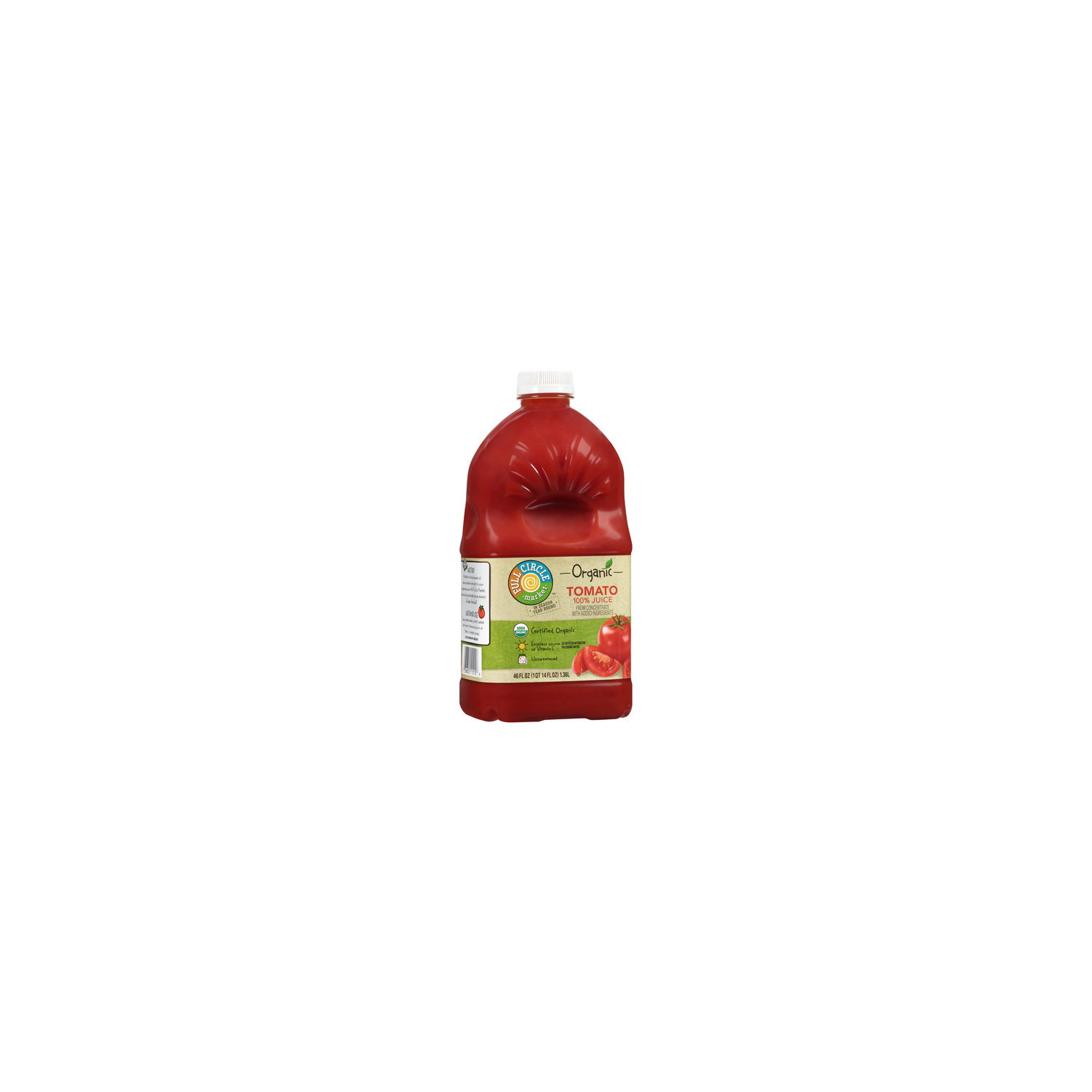Full Circle Market 100% Tomato Juice From Concentrate