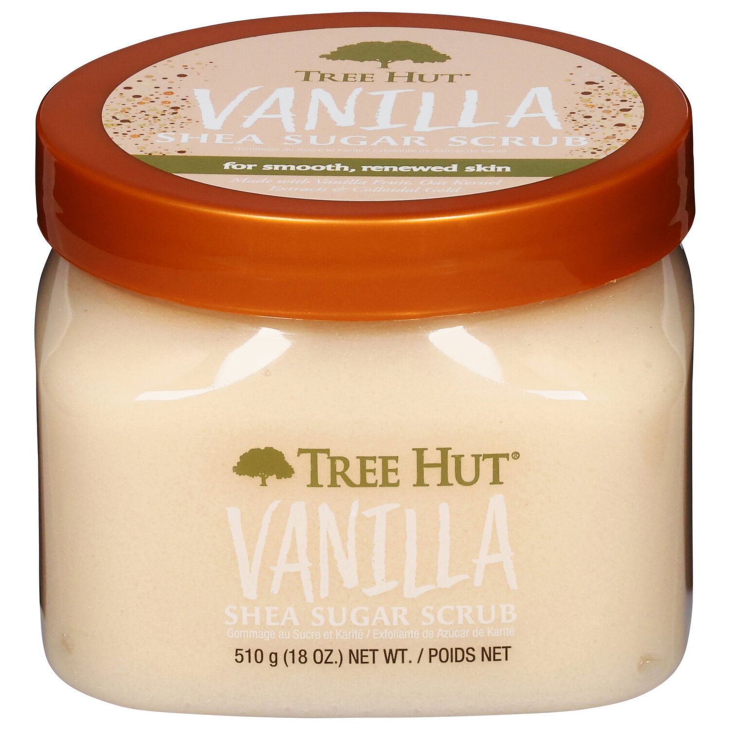 Tree Hut Sugar Scrub, Shea, Vanilla - 18 Ounce Image 1 of 2