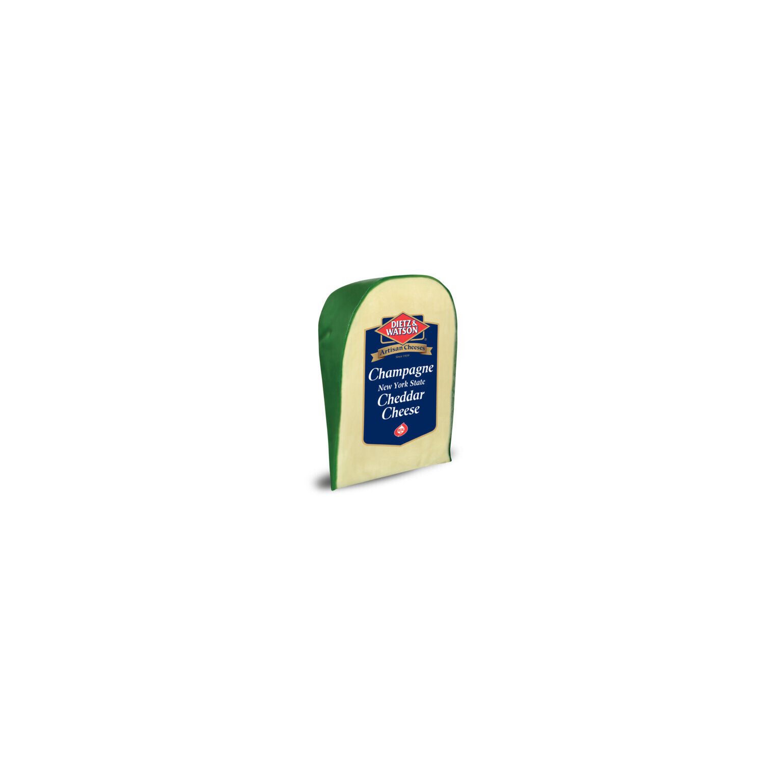 Dietz & Watson Champagne, New York State Cheddar Cheese - 1 Pound