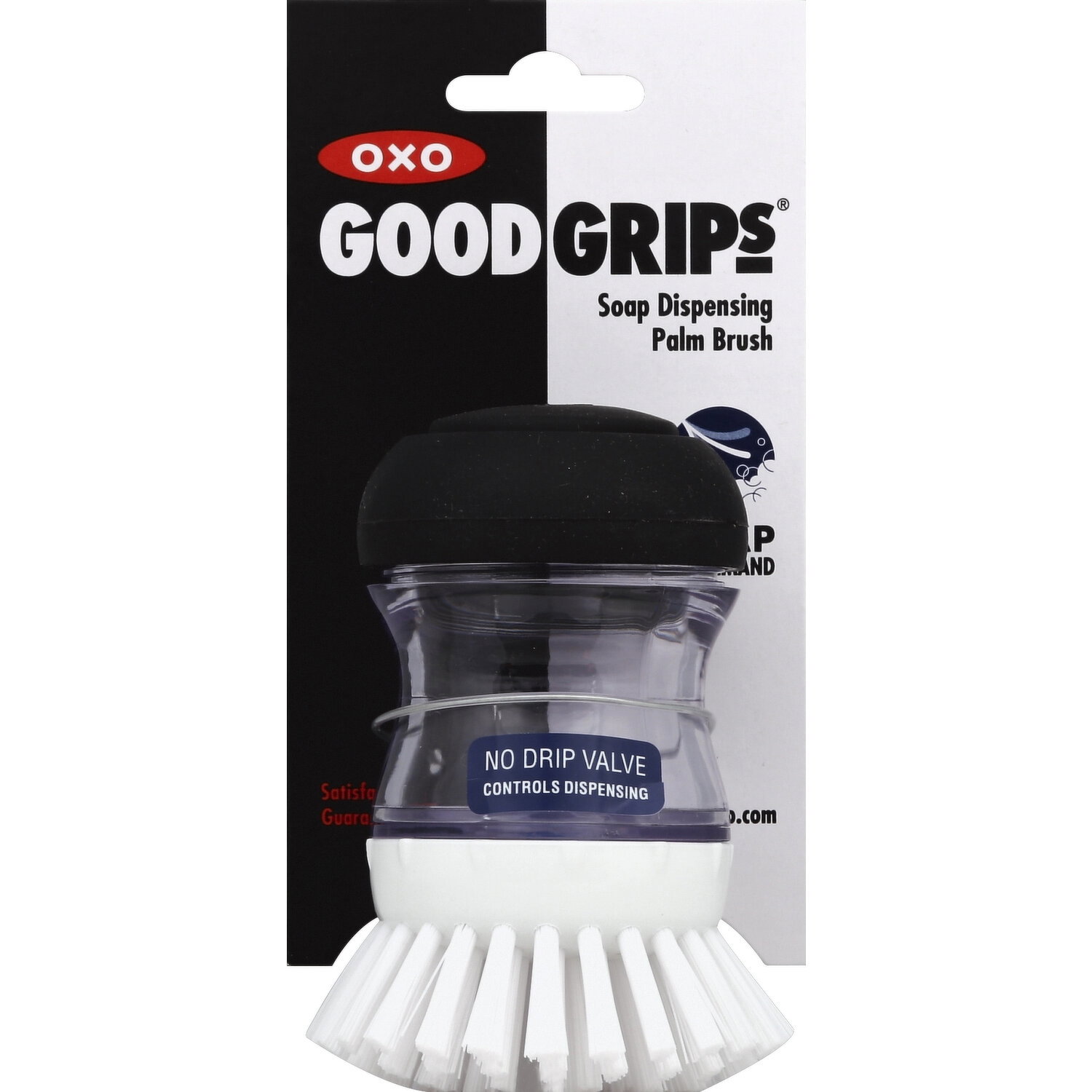OXO Palm Brush, Soap Dispensing - 1 Each