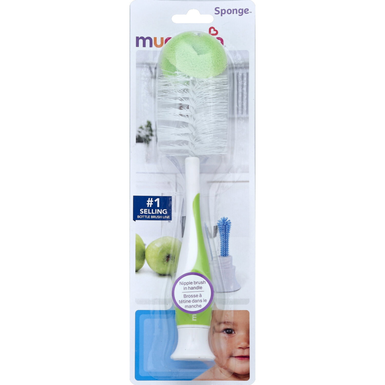 Munchkin Bottle Brush, Sponge