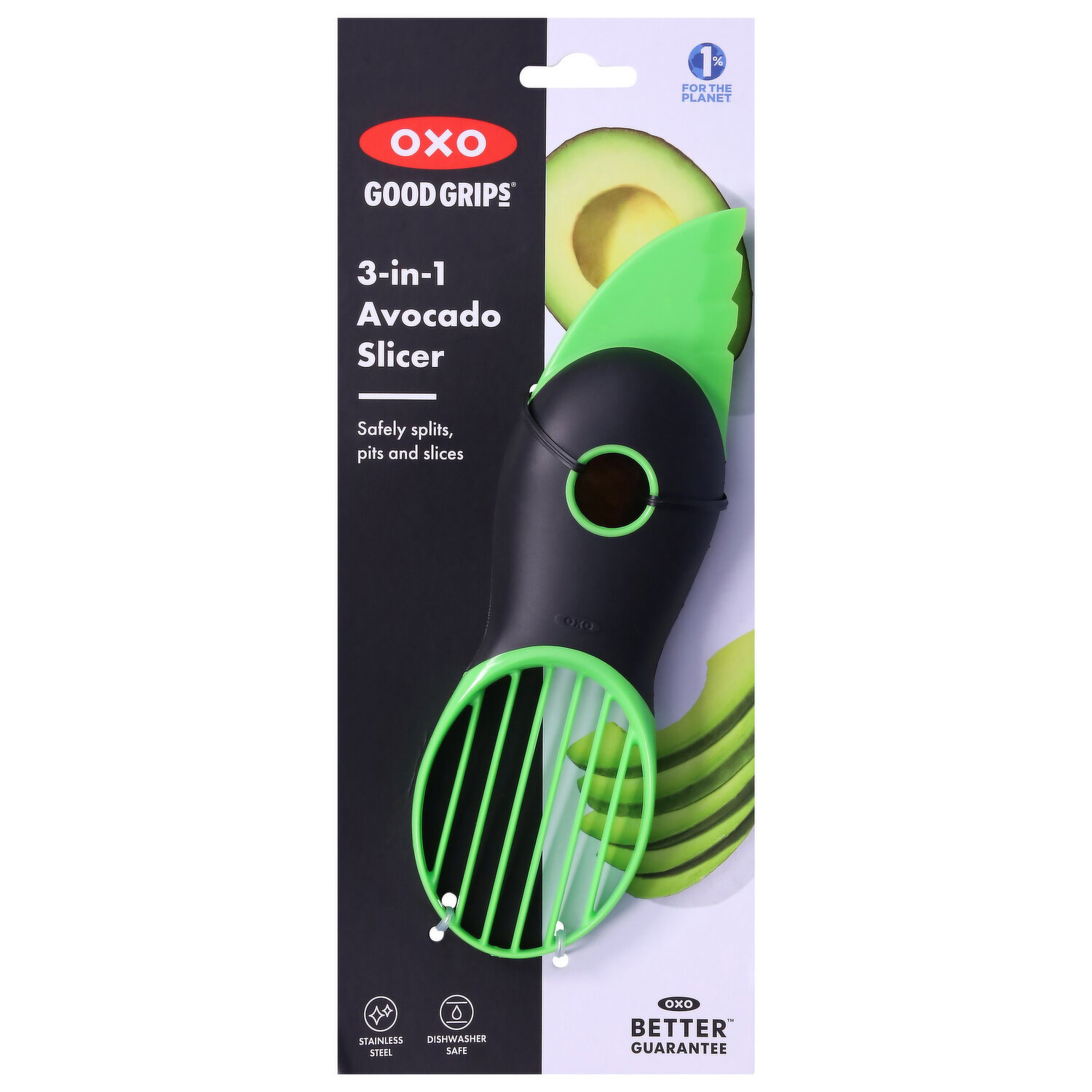 Oxo Avocado Slicer, 3-in-1 - 1 Each