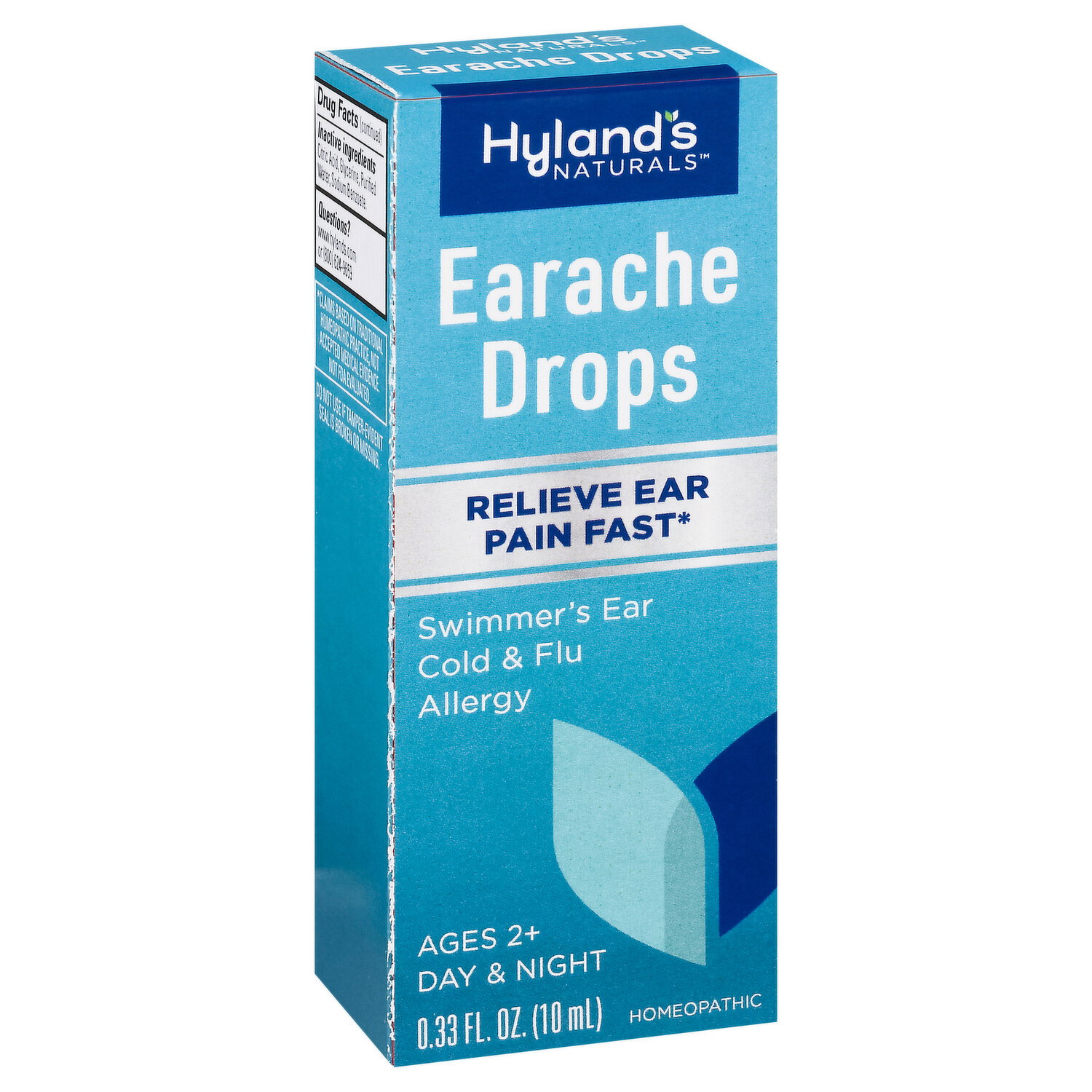 Hyland's Naturals Earache Drops, Day & Night, Ages 2+ Image 1 of 2