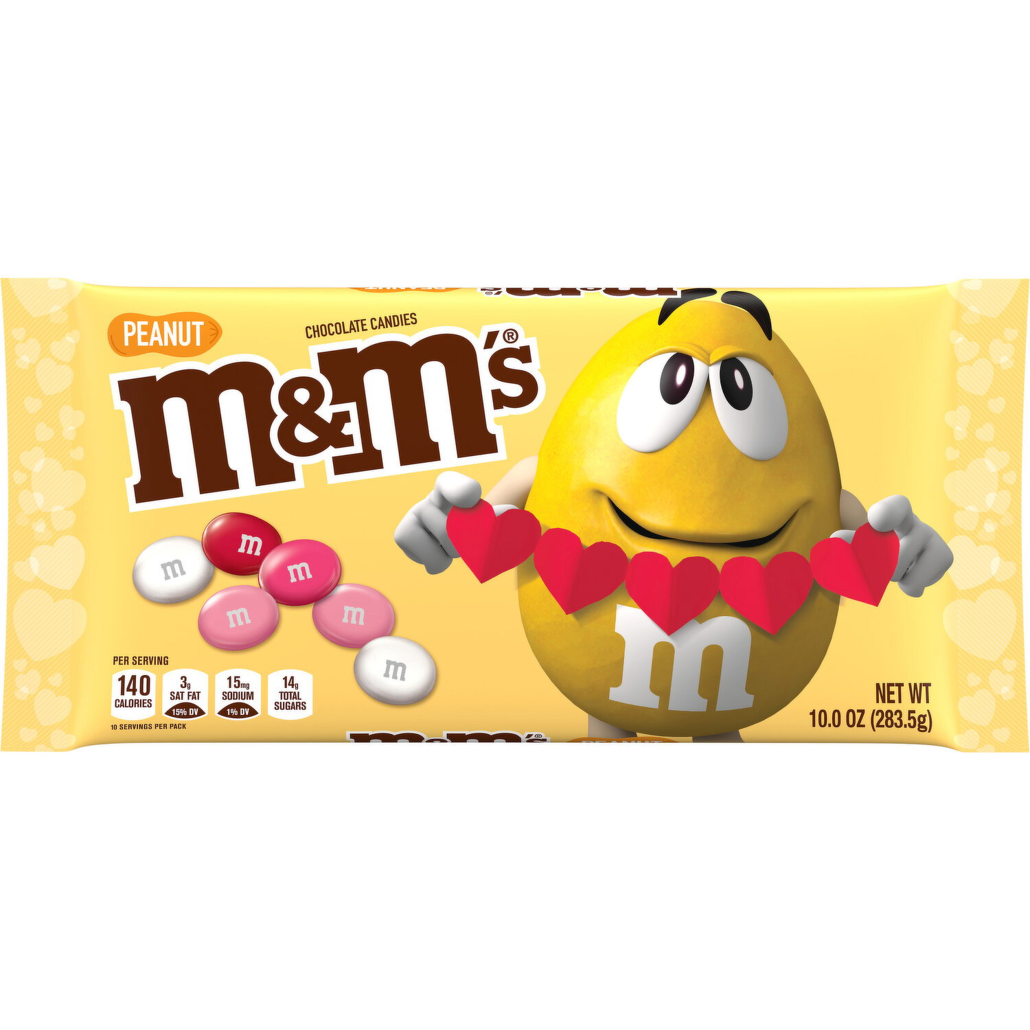 M&M's Chocolate Candies, Peanut - 10 Ounce Image 1 of 3