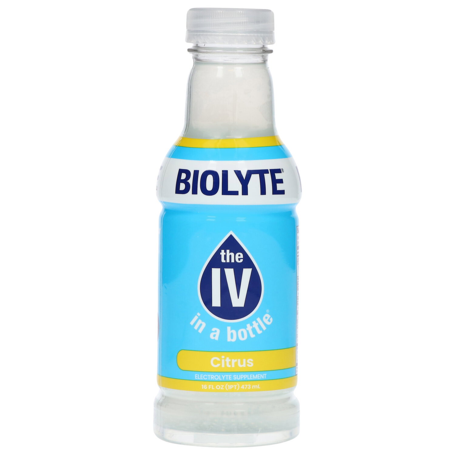 Biolyte Electrolyte Supplement, Citrus - 16 Fluid Ounce Image 1 of 2