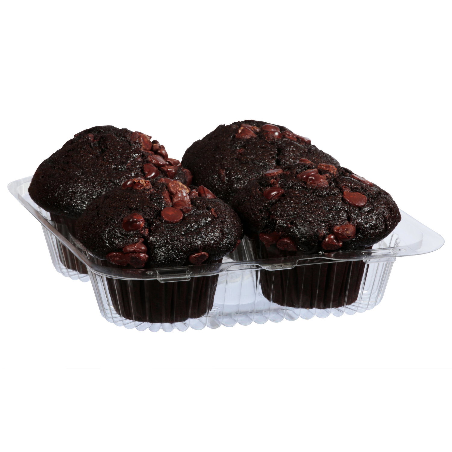 Brookshire's Fresh Baked Double Chocolate Muffins Image 1 of 3