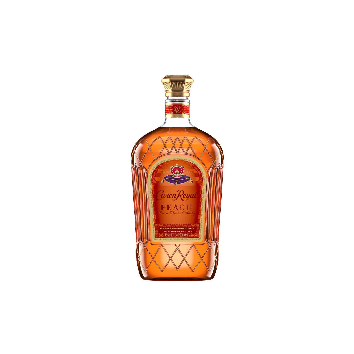 Crown Royal Peach Canadian Whisky, 1.75 L - 1.75 Liter - Super 1 Foods