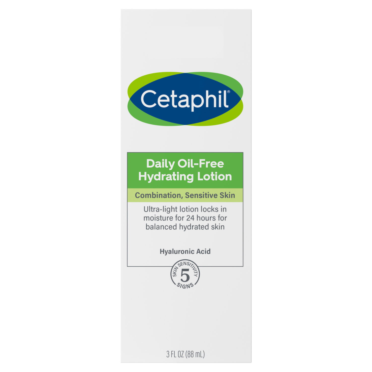 Cetaphil Daily Oil Free Hydrating Lotion - 3 Fluid Ounce Image 1 of 3