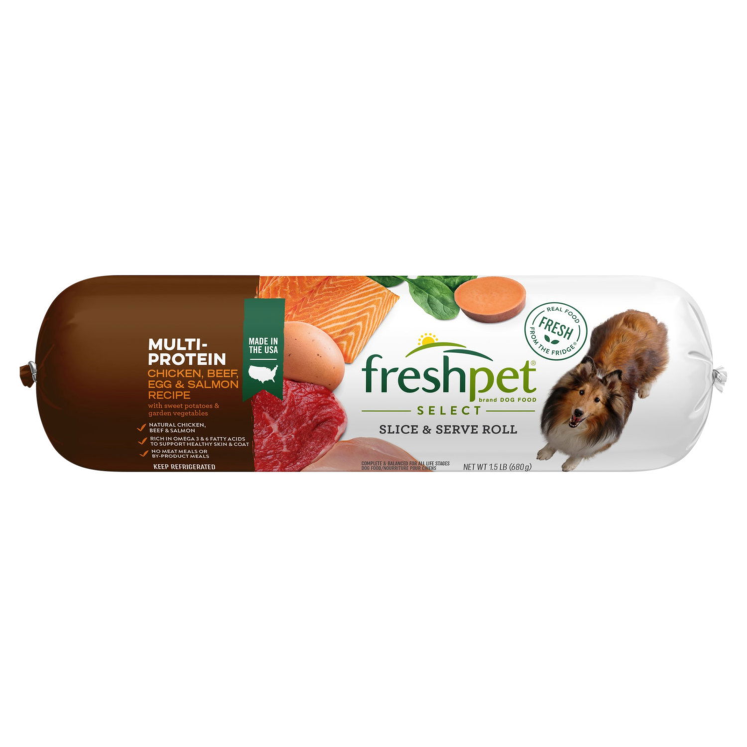 Freshpet dog food rolls best sale