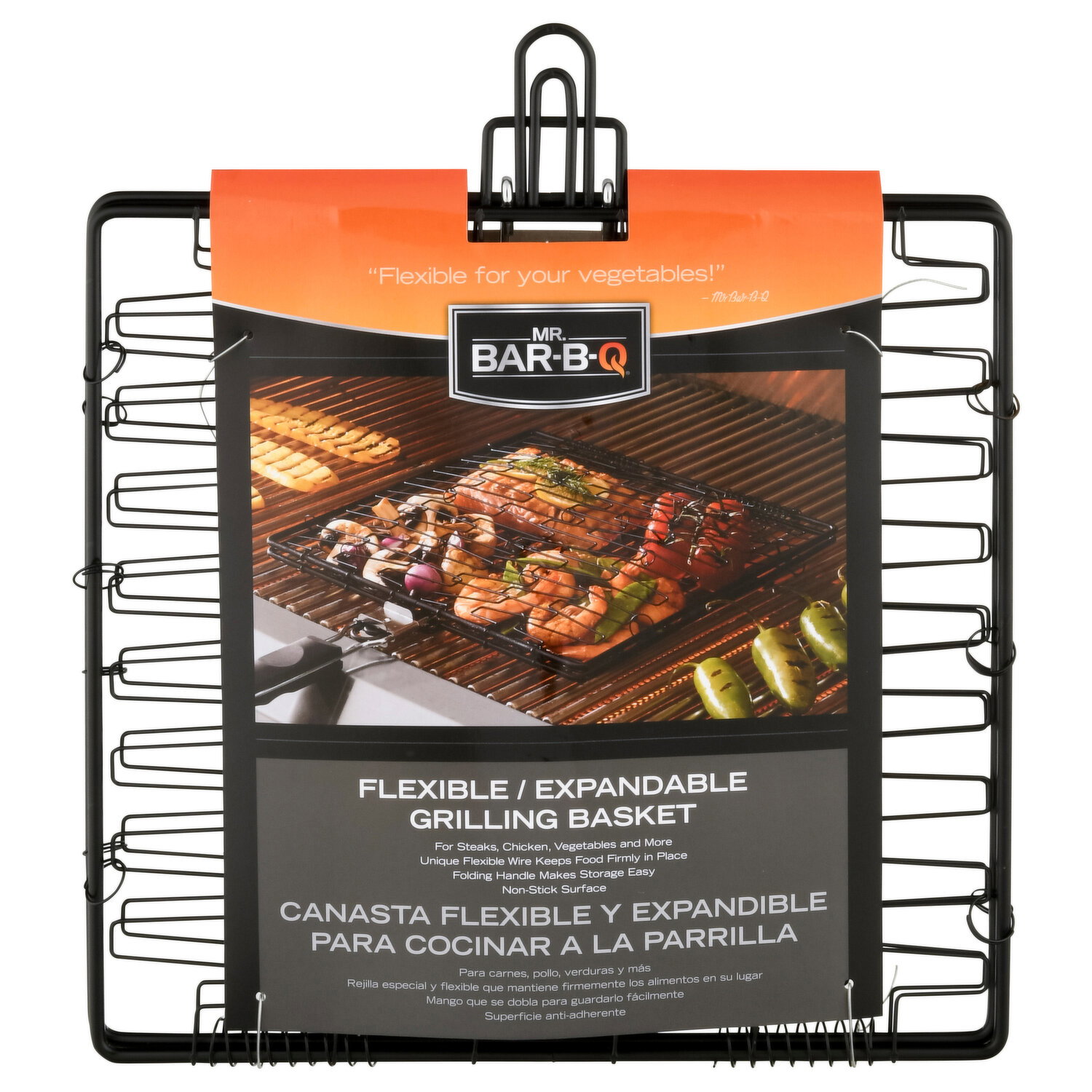 Mr. Bar-B-Q Grilling Basket, Flexible/Expandable - 1 Each