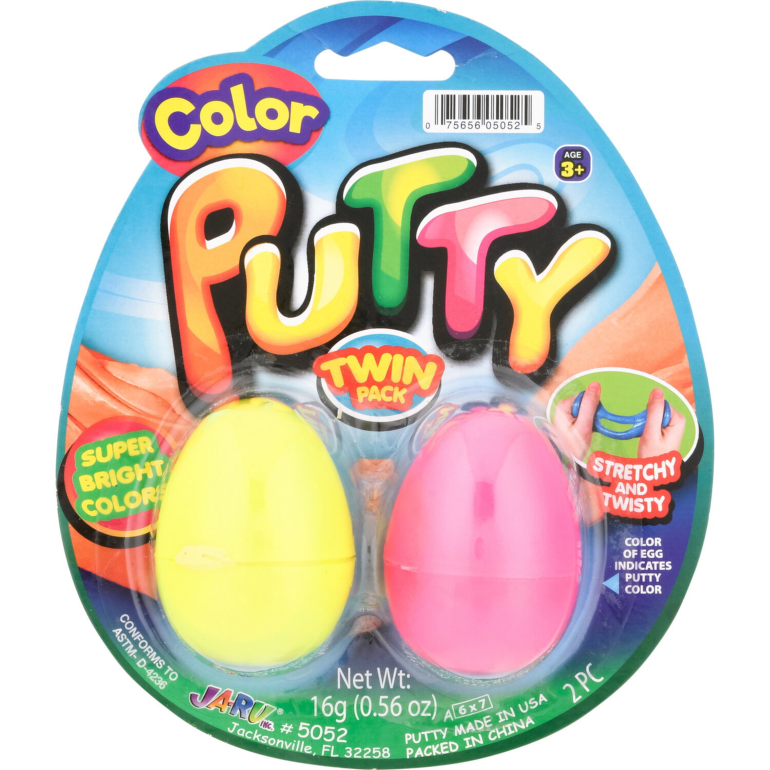 Ja-Ru Putty, Color, Twin Pack - 2 Each