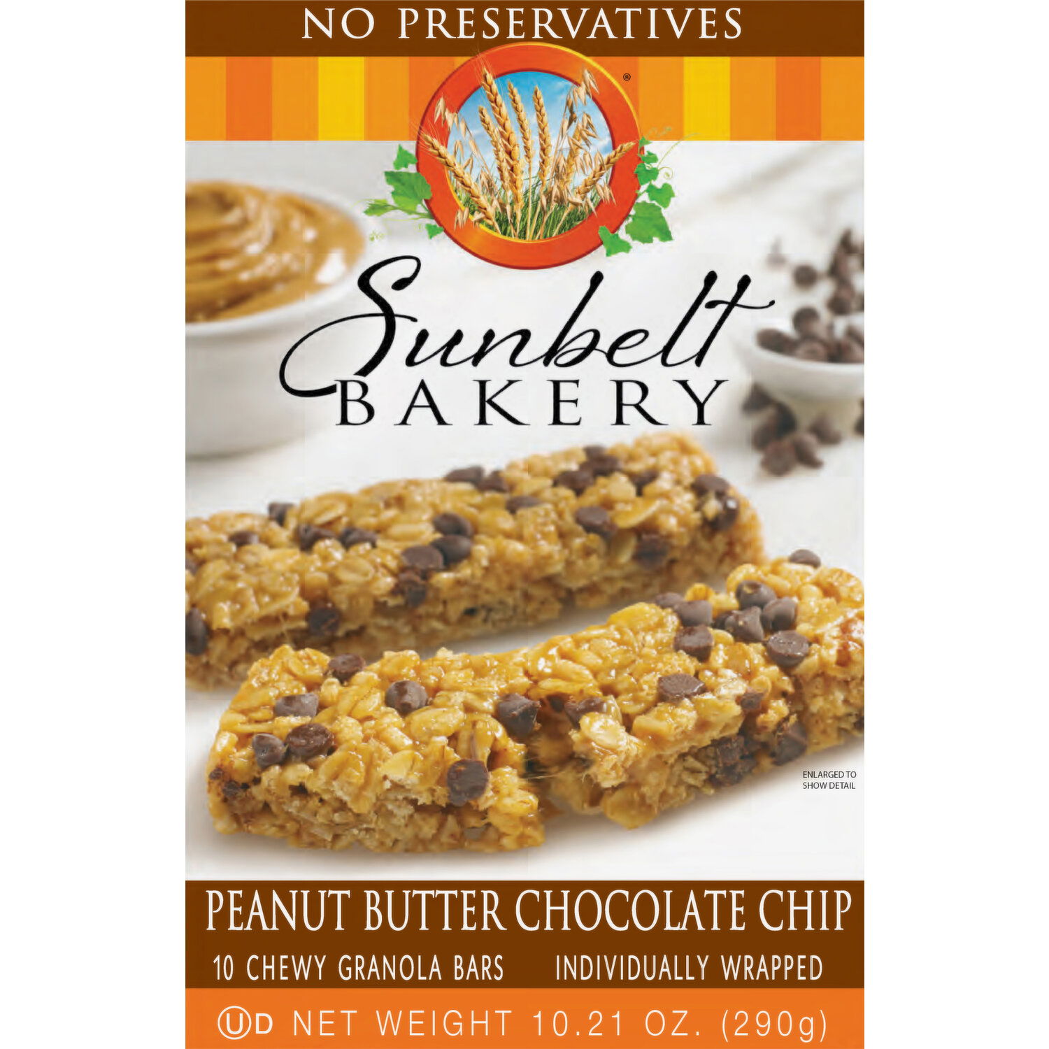 Sunbelt Bakery Granola Bars, Peanut Butter Chip, Chewy   Super 20 Foods