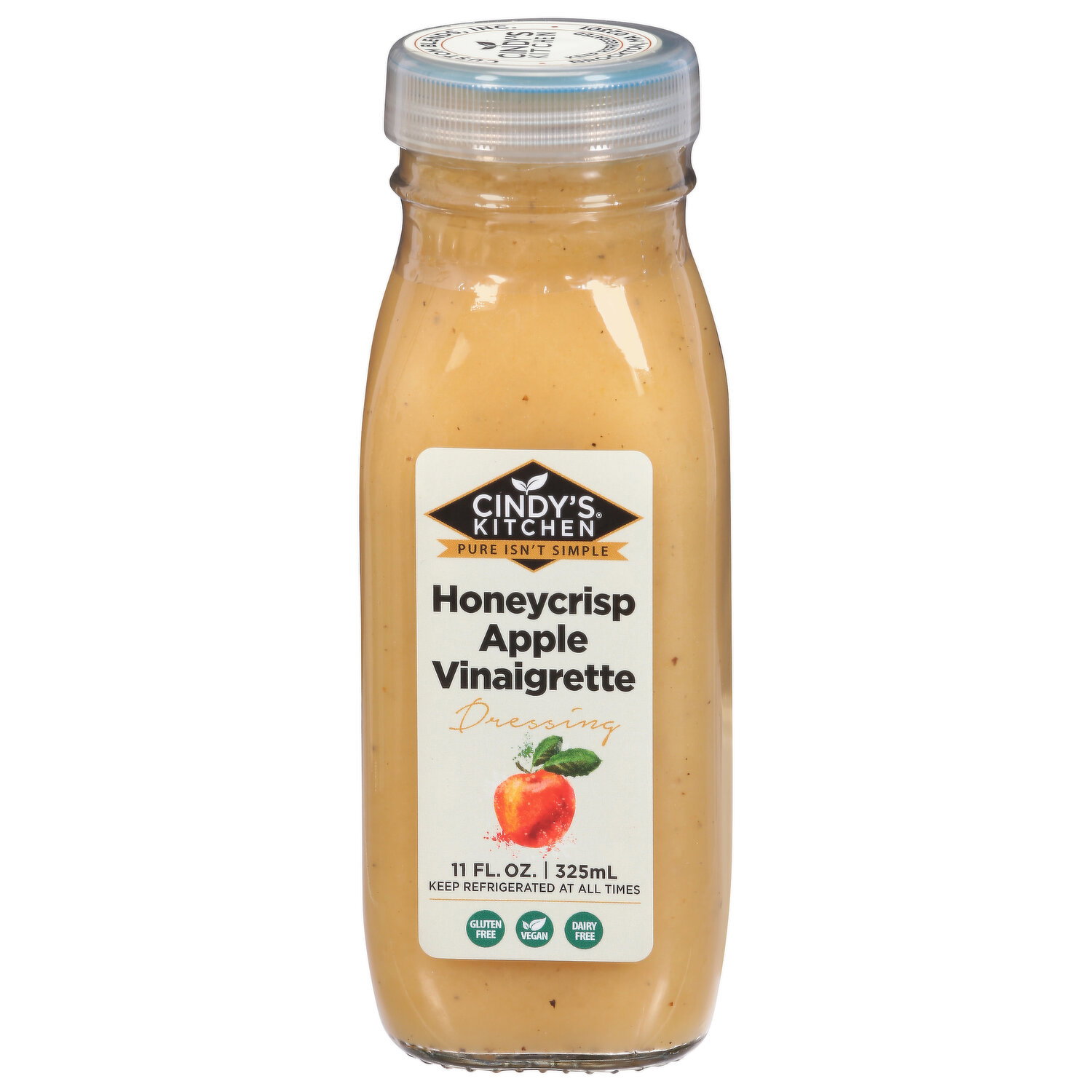 Cindy's Kitchen Dressing, Honeycrisp Apple Vinaigrette - 11 Fluid Ounce Image 1 of 3