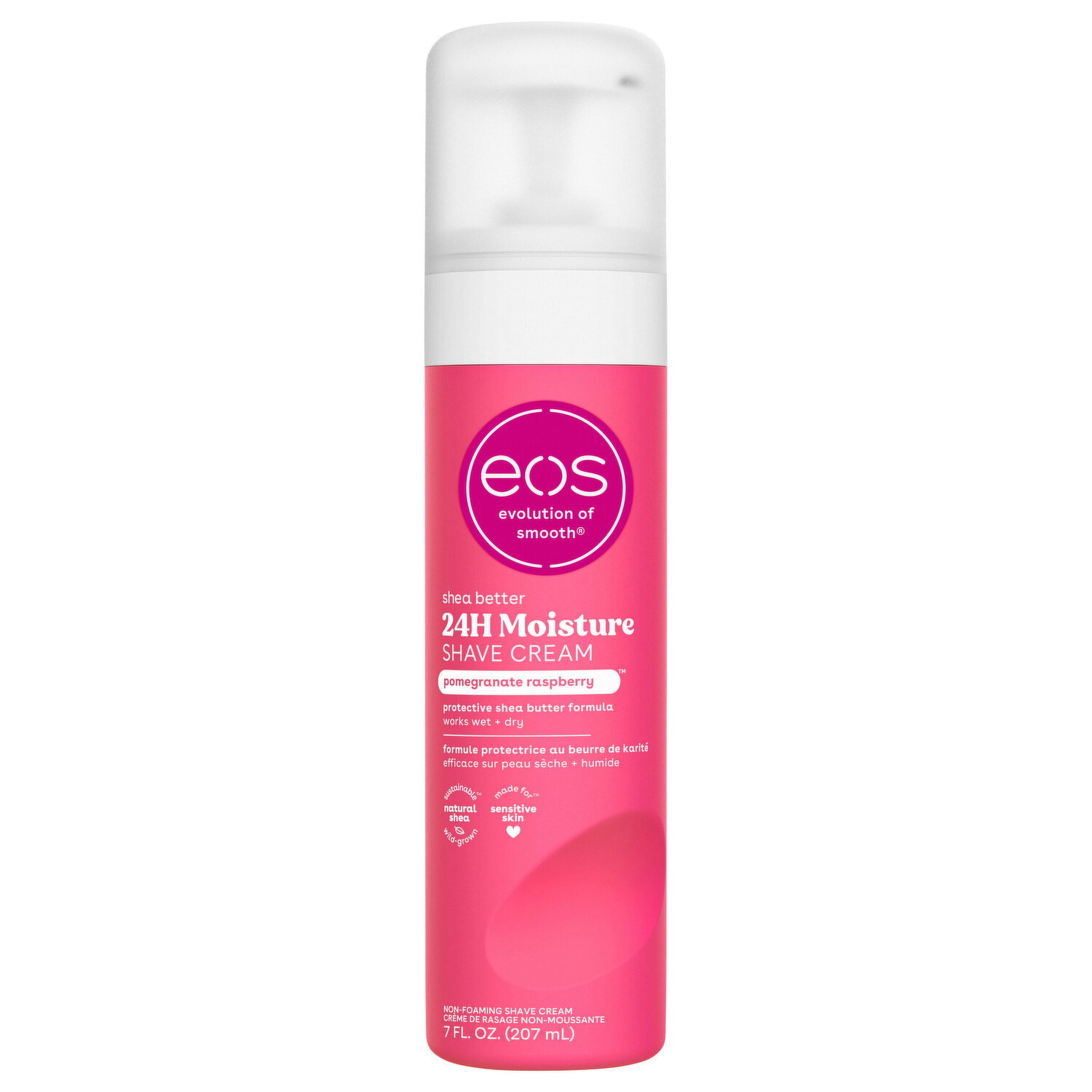 EOS Shave Cream, Pomegranate Raspberry - 7 Fluid Ounce Image 1 of 2