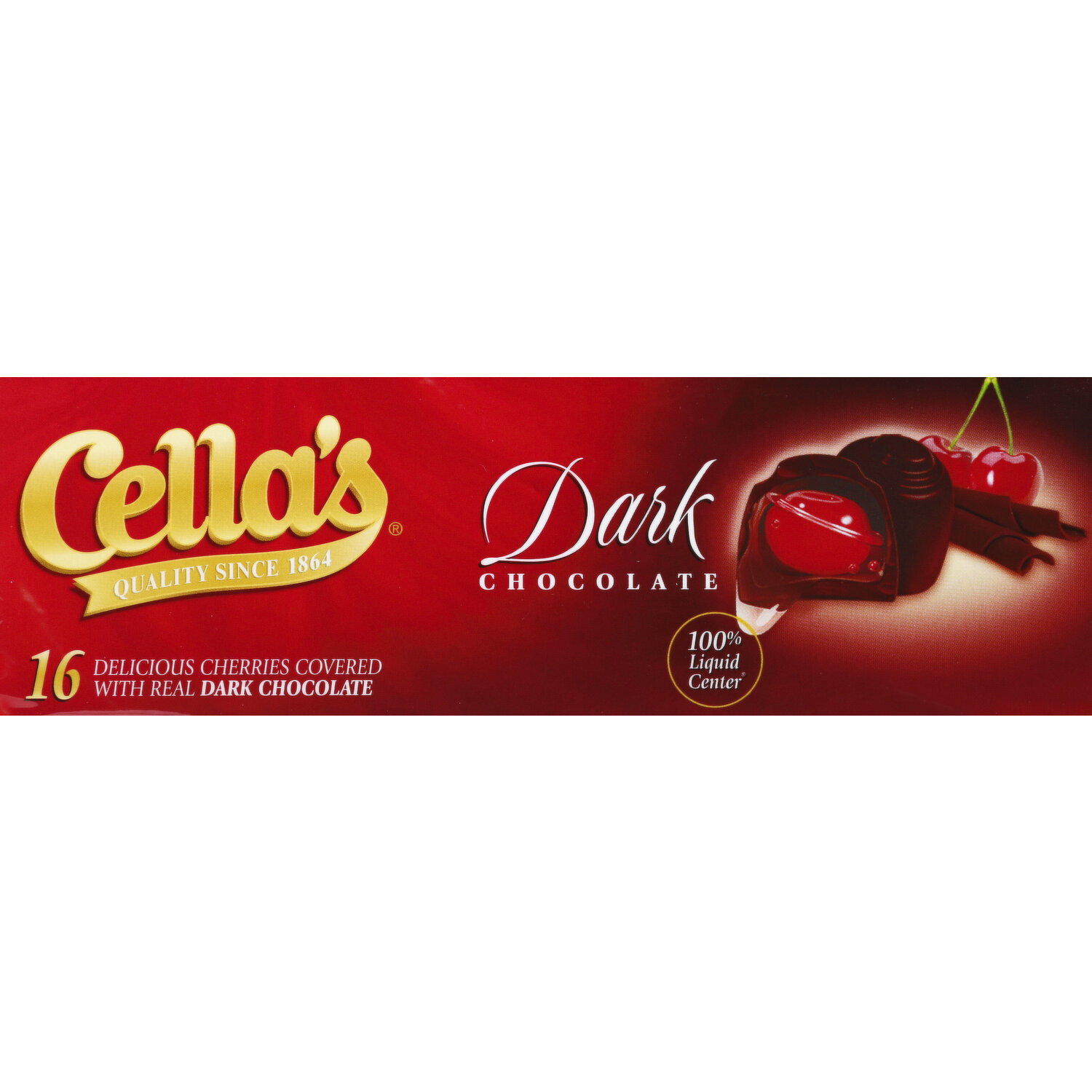 Cella's Cherries, Dark Chocolate - 16 Each