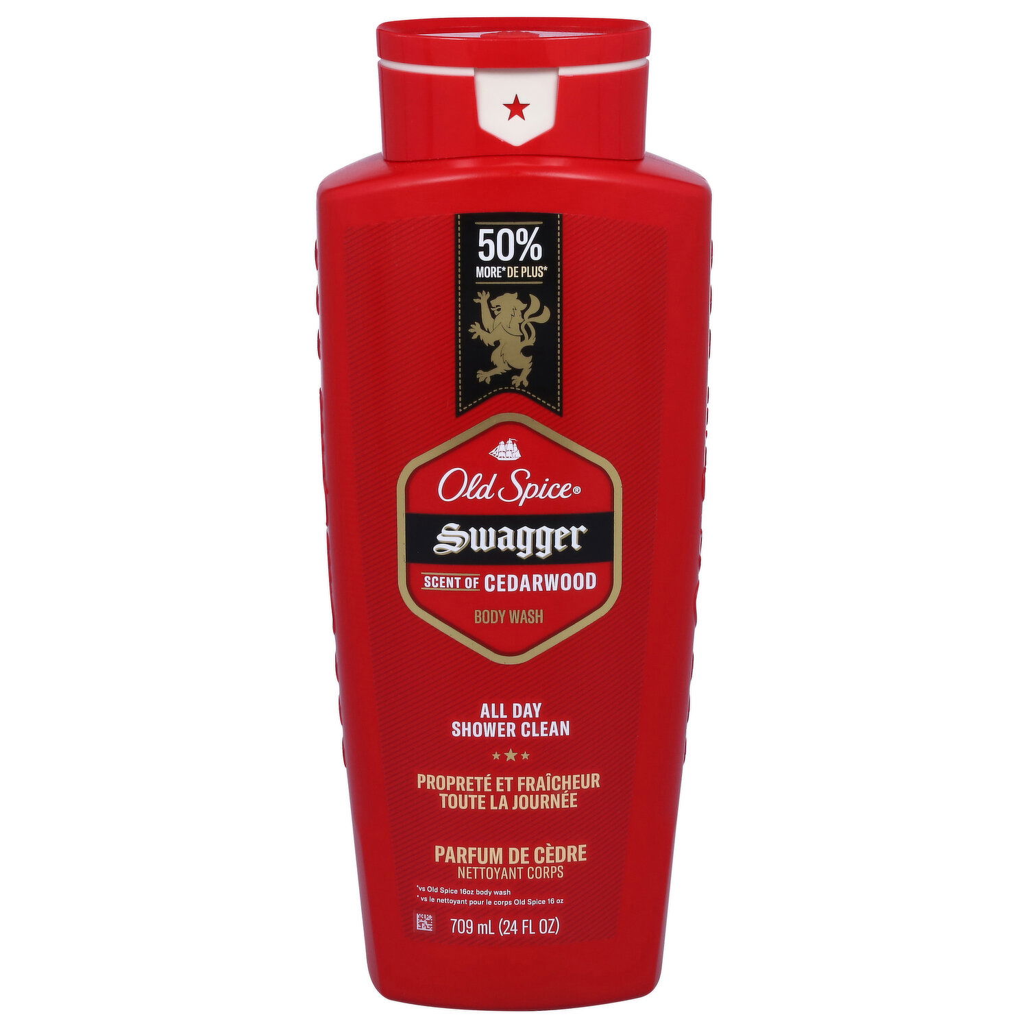 Old Spice Body Wash, Scent of Cedarwood, Swagger - 24 Fluid