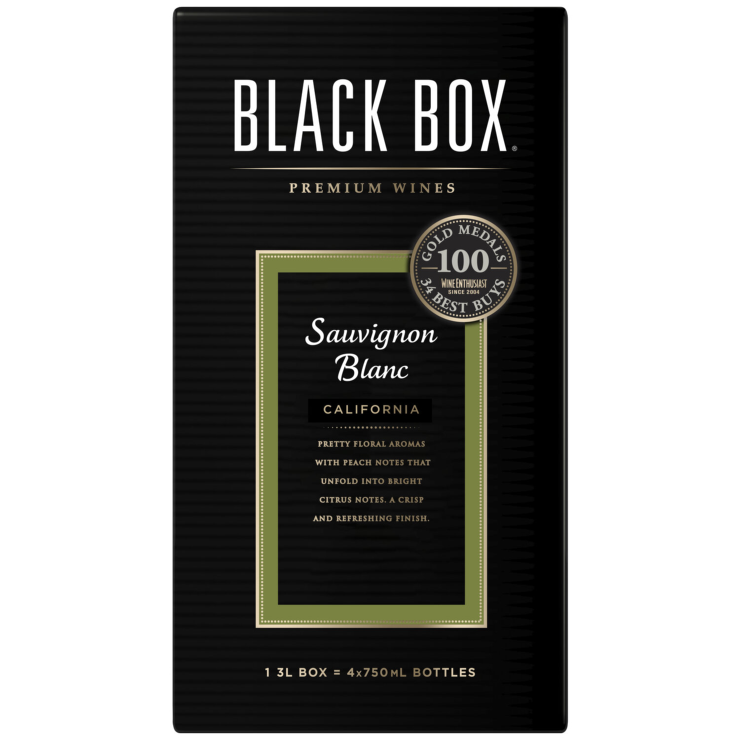 Black Box Sauvignon Blanc White Wine 3L Box - 3 Liter