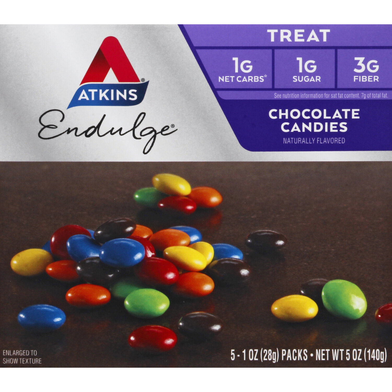 Atkins Candies, Chocolate Image 1 of 3