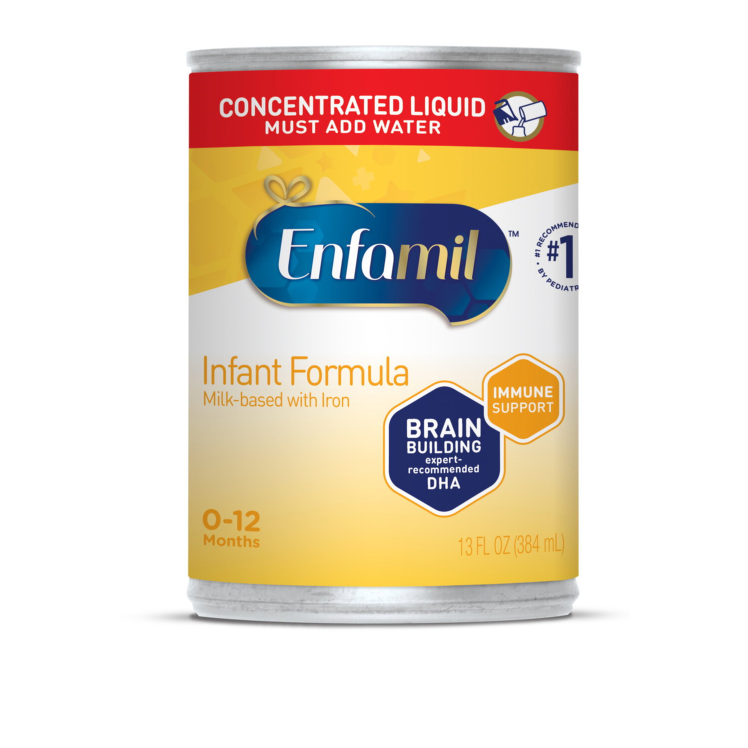 Enfamil Our NeuroPro is backed by research on breast milk and clinical studies on its brain-building nutrition. Most notably, it has brain-building Omega 3 DHA as recommended by experts. - 13 Fluid Ounce Image 1 of 3
