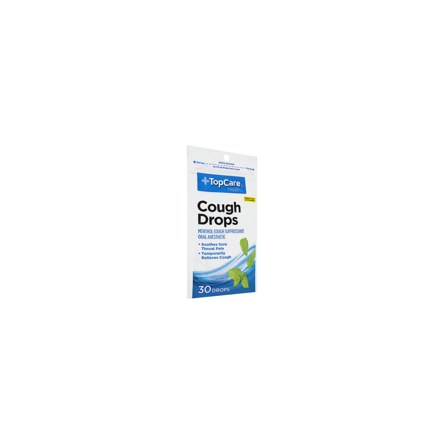 Topcare Cough Suppressant/Demulcent Throat Drops, Berry