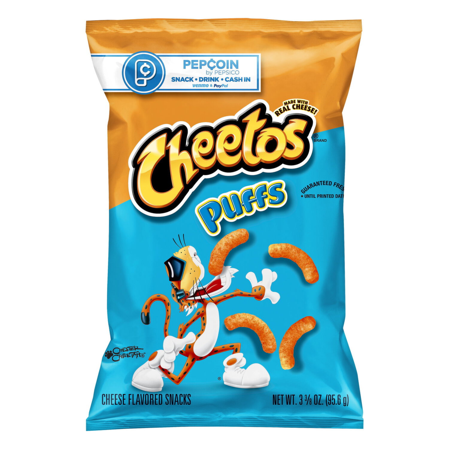 Cheetos Cheese Flavored Snacks, Puffs Image 1 of 3