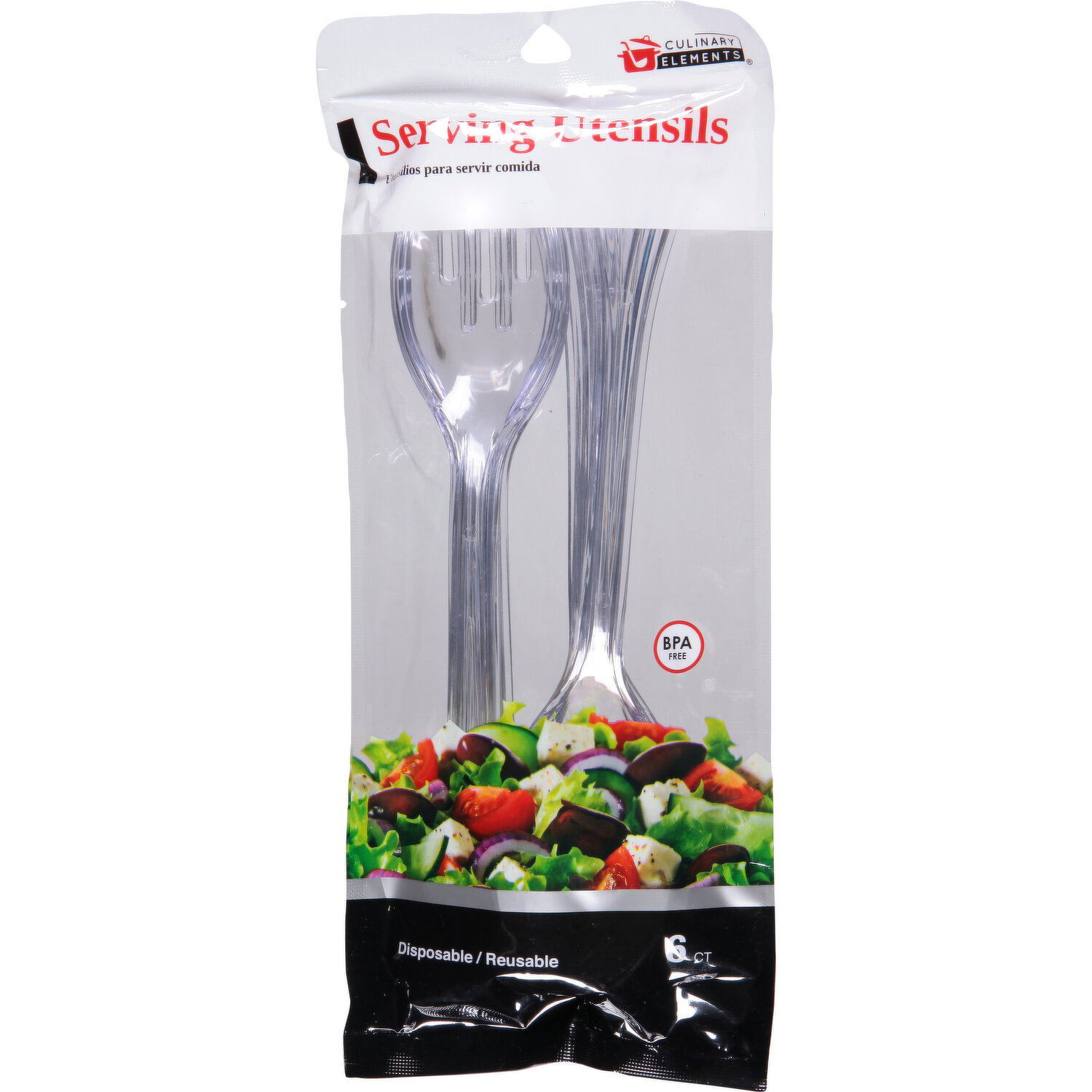 Culinary Elements Serving Utensils - 6 Each