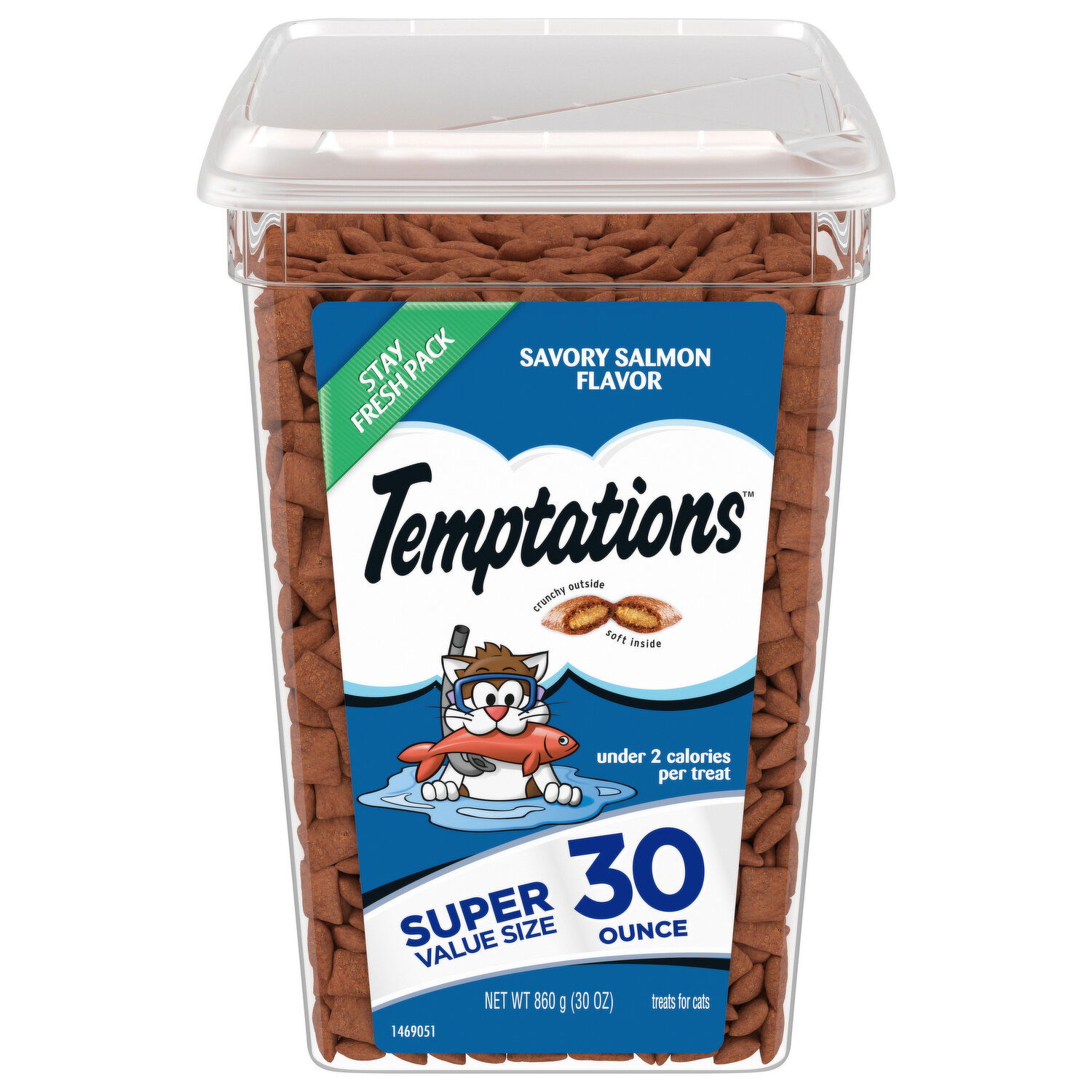 Temptations Savory Salmon Flavor Cat Treats Temptations Savory Salmon Flavor Cat Treats