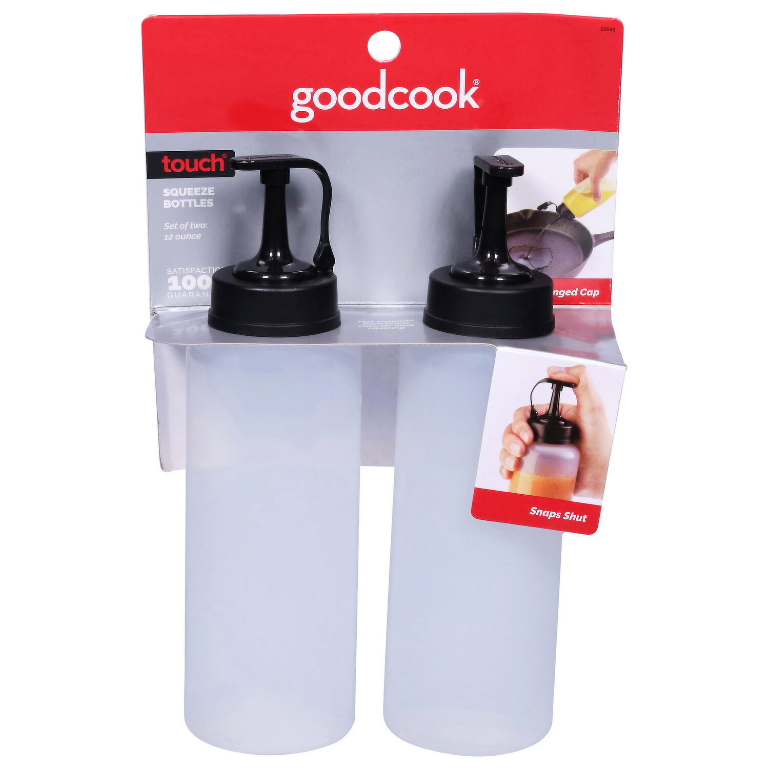 GoodCook Squeeze Bottles, 12 Ounce - 1 Each
