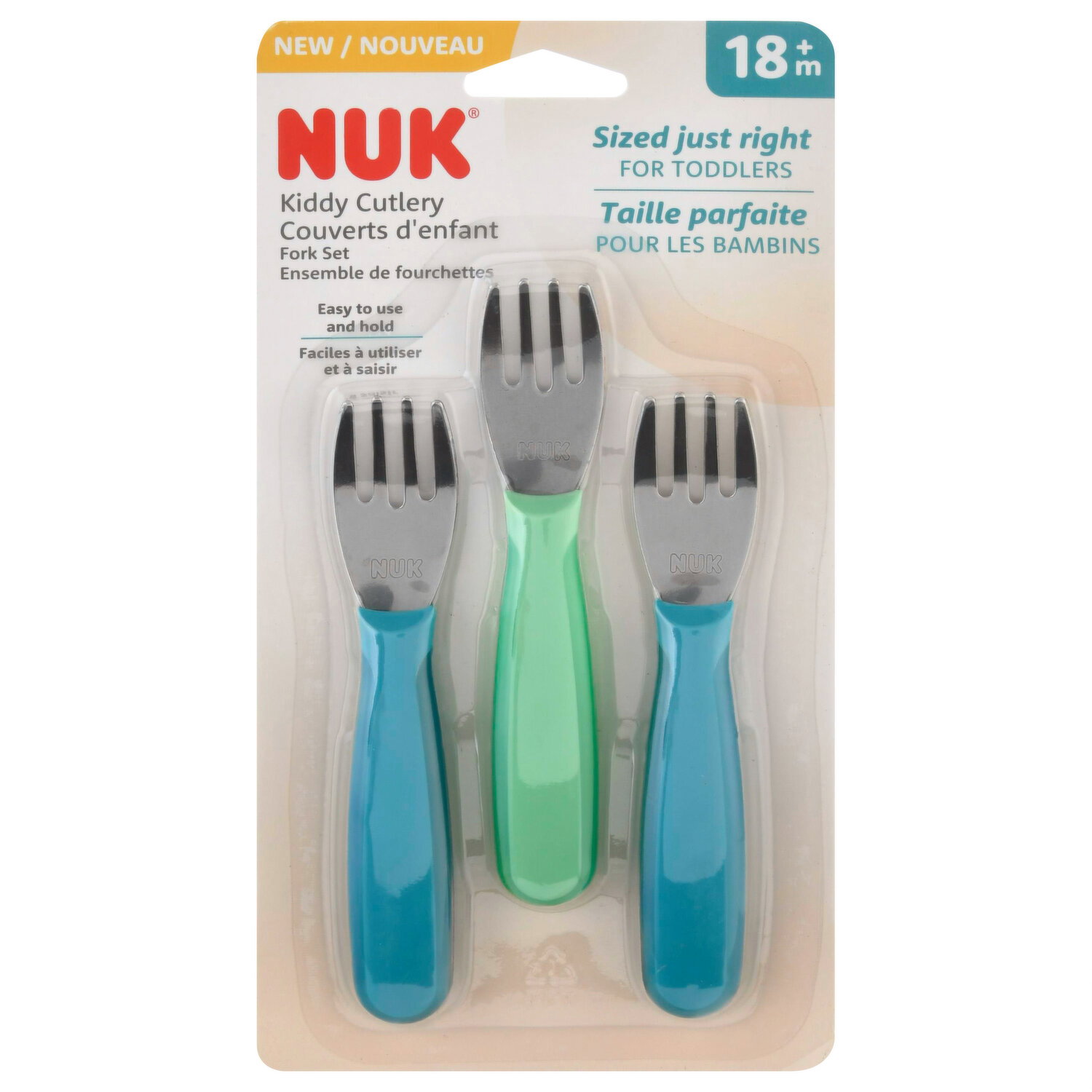 Nuk Kiddy Cutlery Fork Set - 1 Each