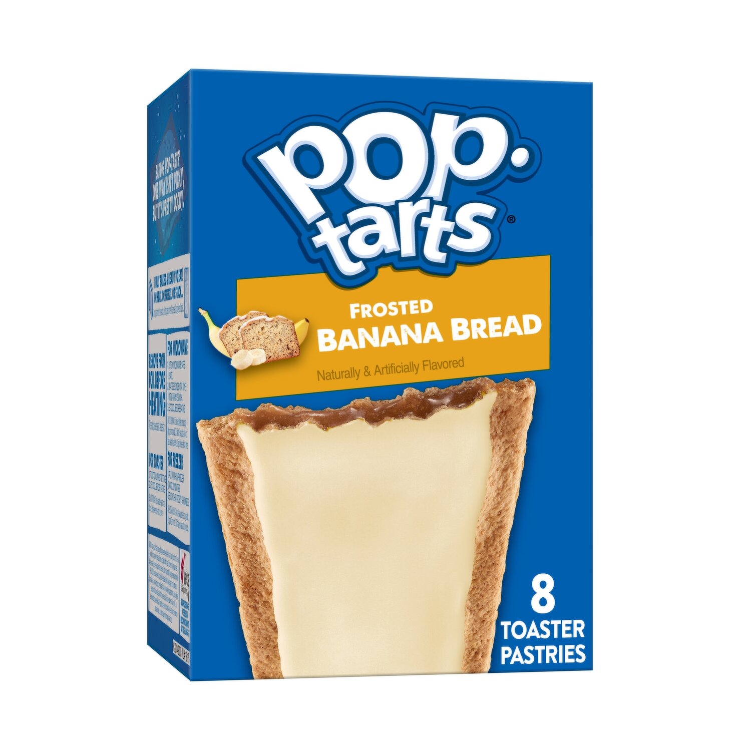 Pop-Tarts Toaster Pastries, Frosted Banana Bread - 13.5 Ounce Image 1 of 3