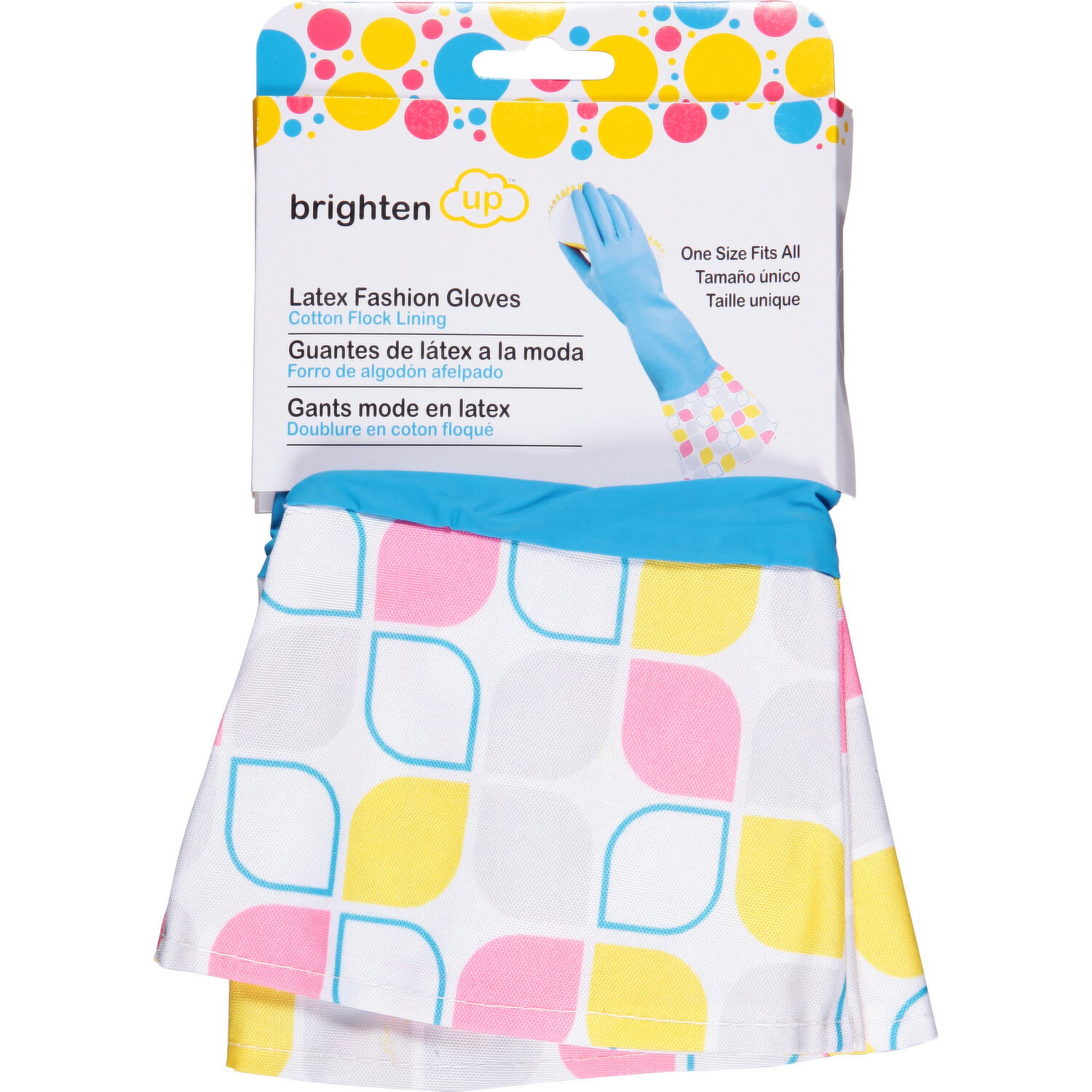 Brighten Up Fashion Gloves, Latex - 1 Each