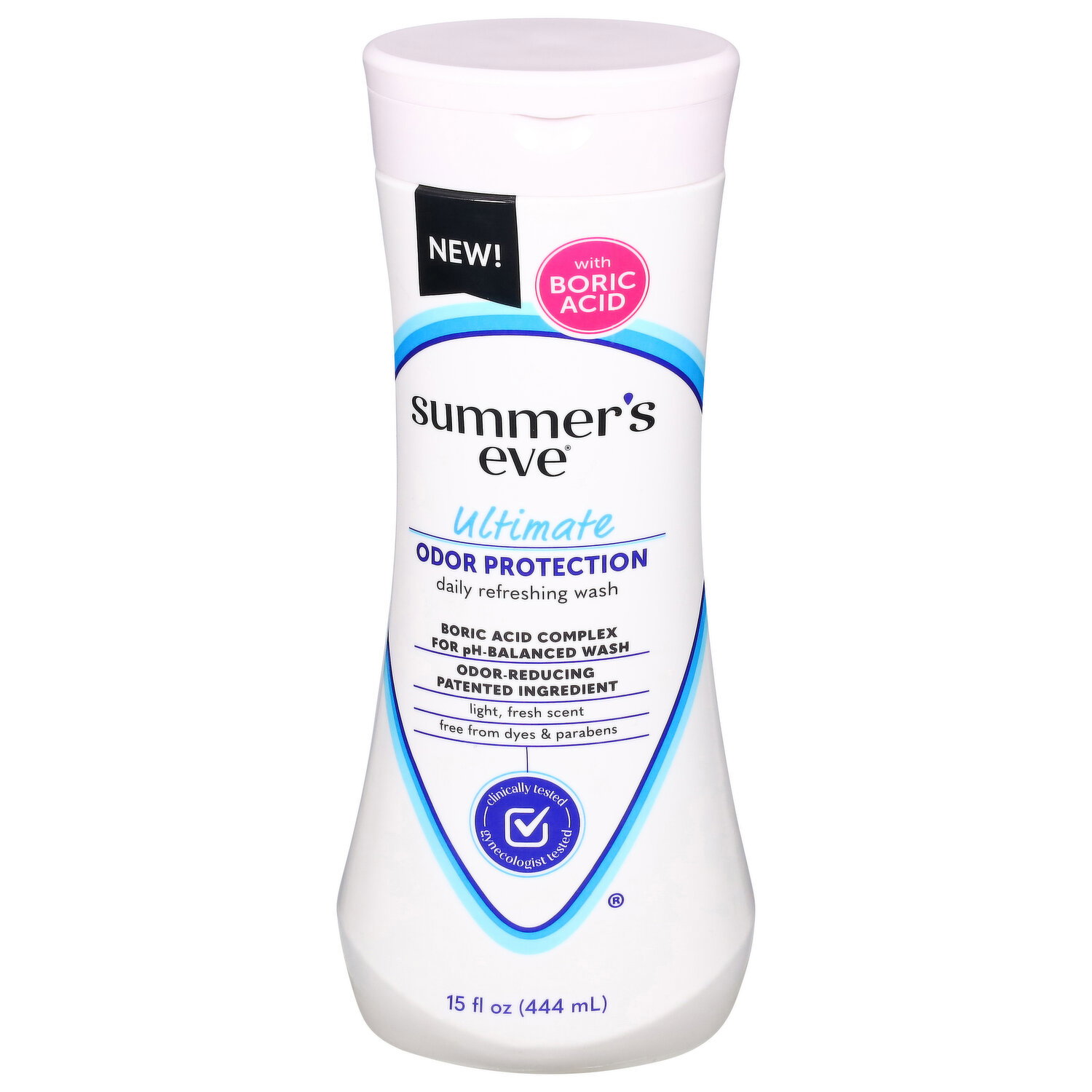Summer's Eve Daily Refreshing Wash, Ultimate - 15 Fluid Ounce Image 1 of 2