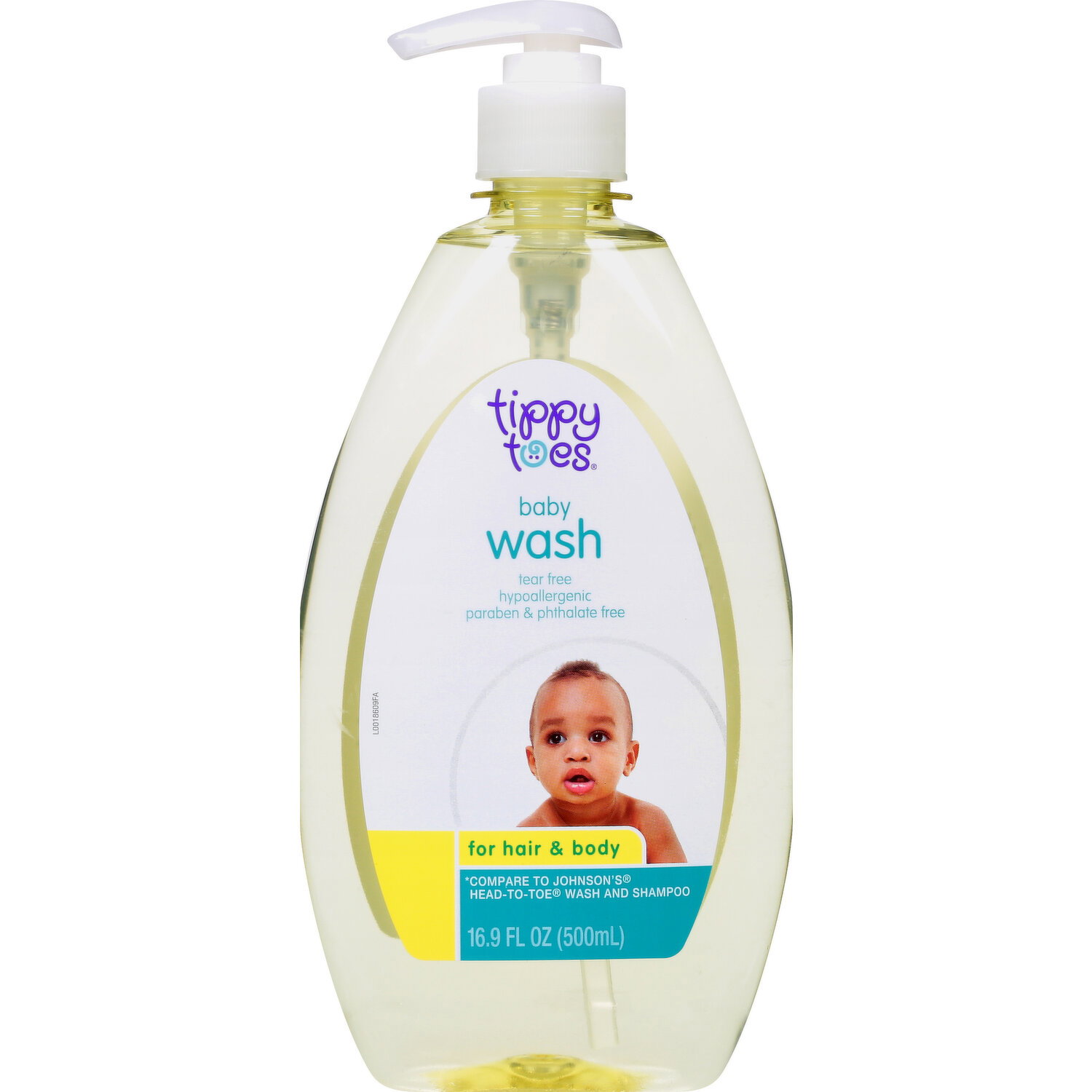 Tippy Toes Baby Wash, for Hair & Body Image 1 of 2