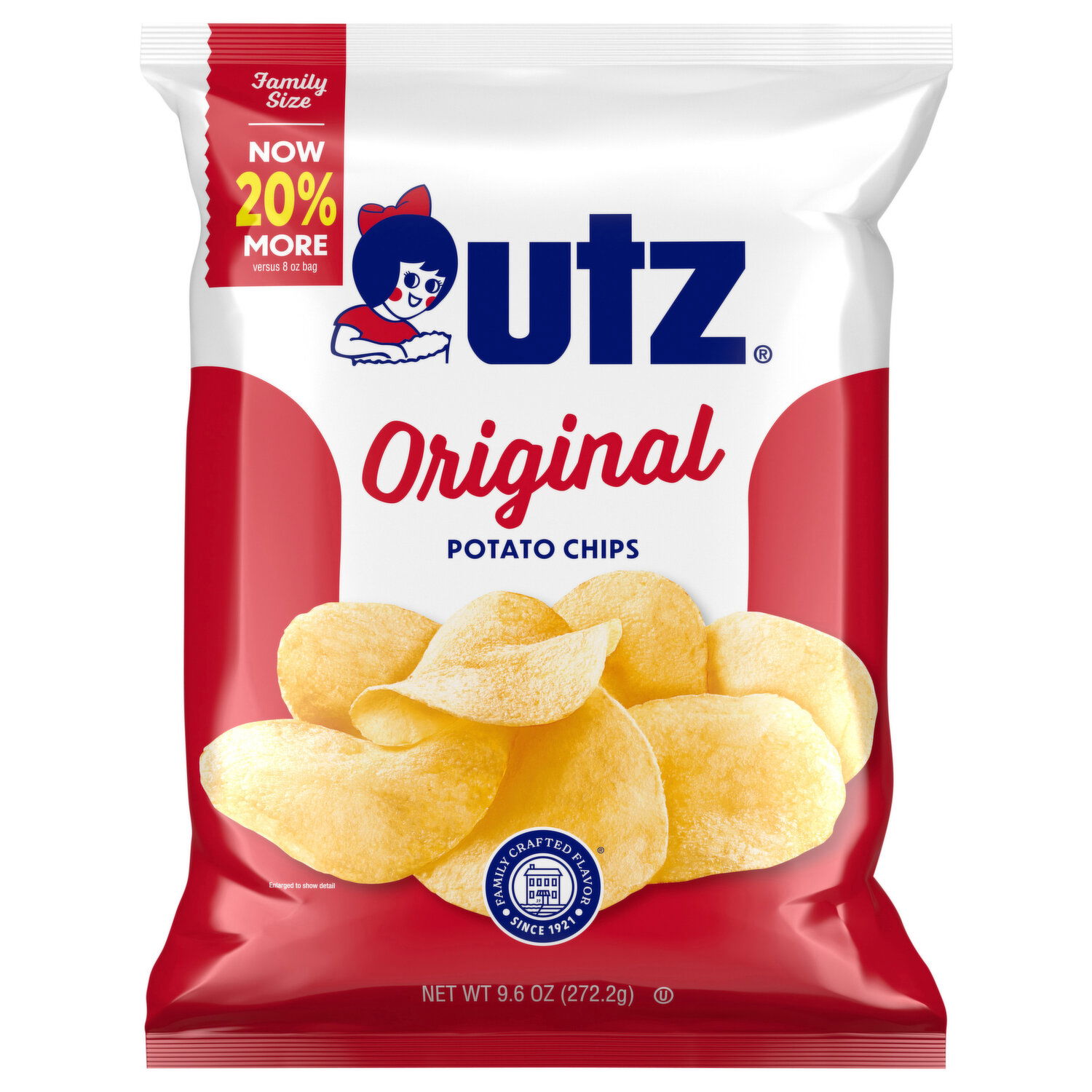 Utz Potato Chips, Original - Brookshire's Utz Potato Chips, Original - Brookshire's