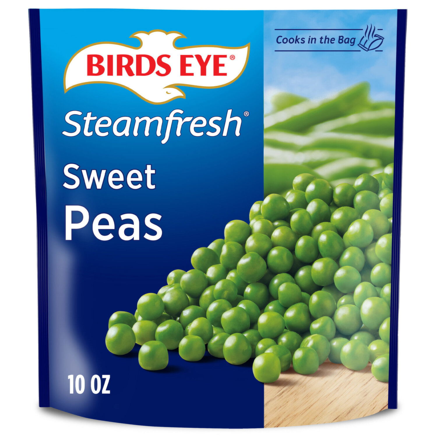 Birds Eye Steamfresh Sweet Peas Frozen Vegetables - 10 Ounce
