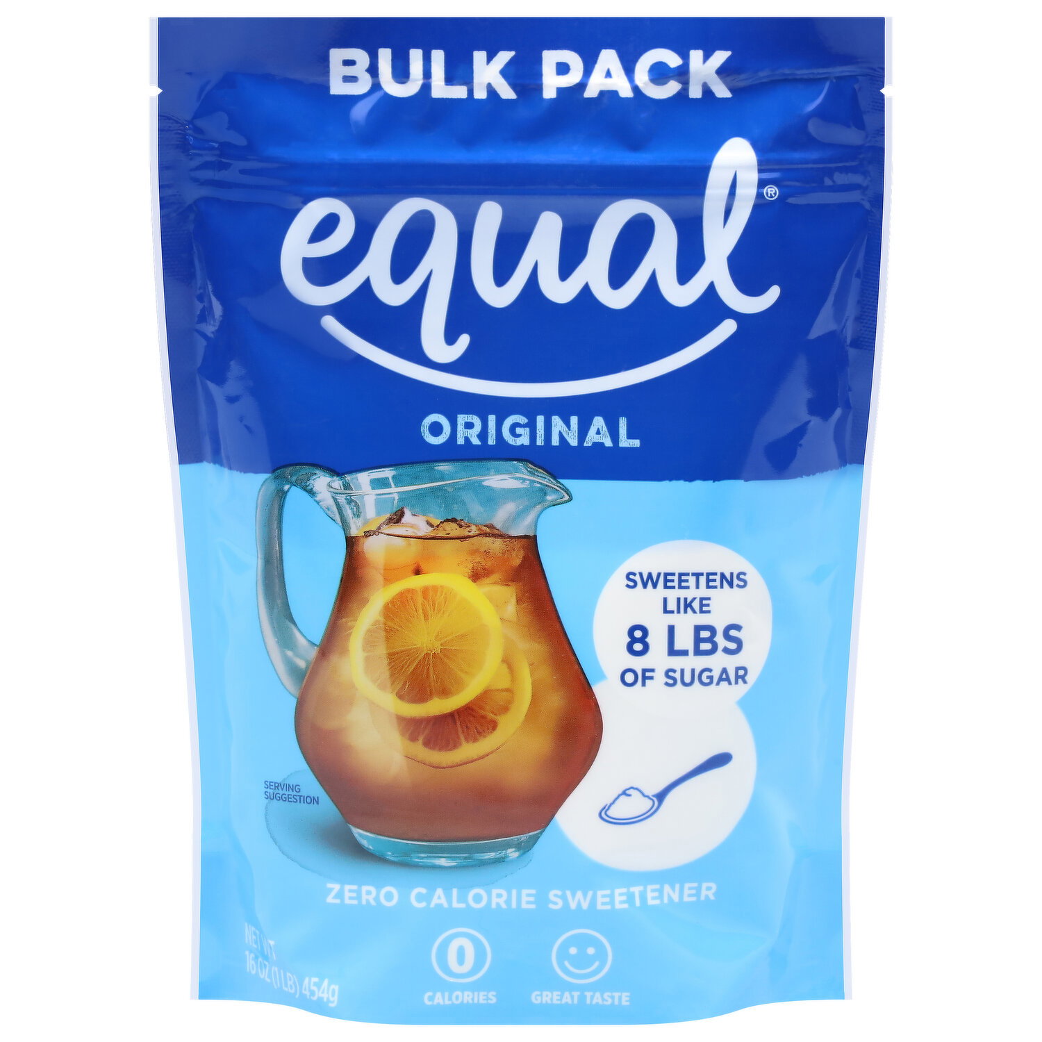 Equal Sweetener, Zero Calorie, Original, Bulk Pack - 16 Ounce Image 1 of 3