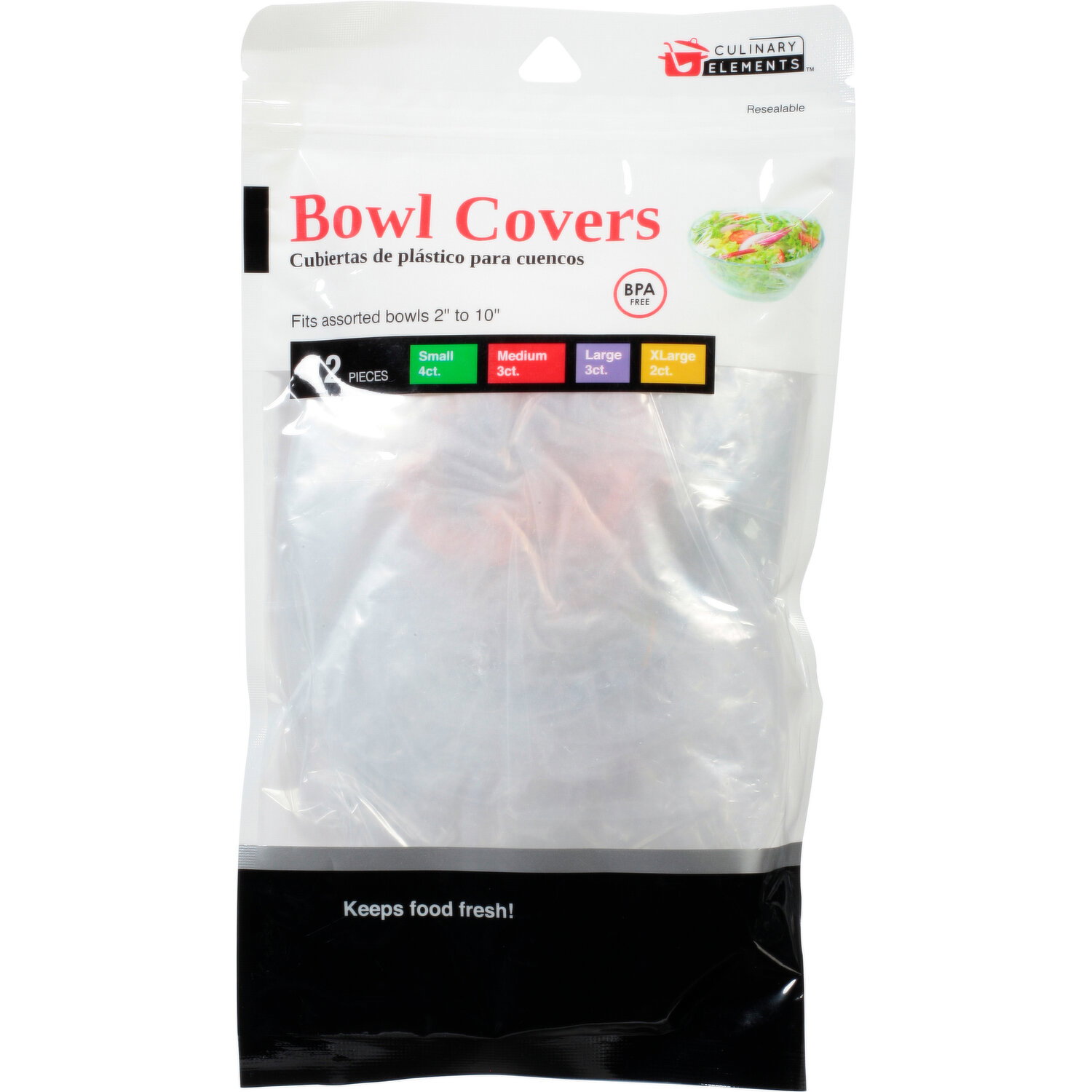 Culinary Elements Bowl Covers - 12 Each