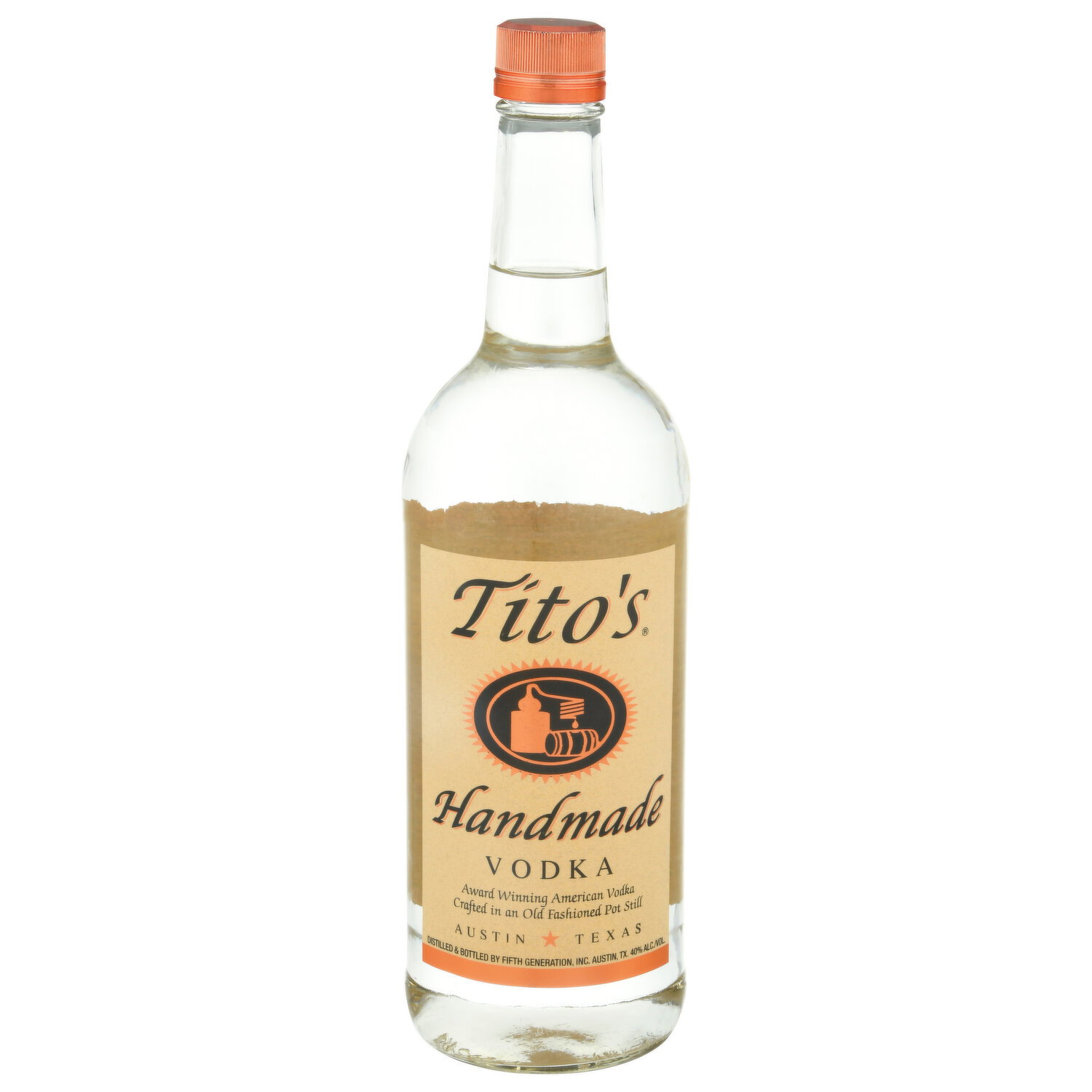 Tito's Vodka, Handmade - 1 Liter - Brookshire's