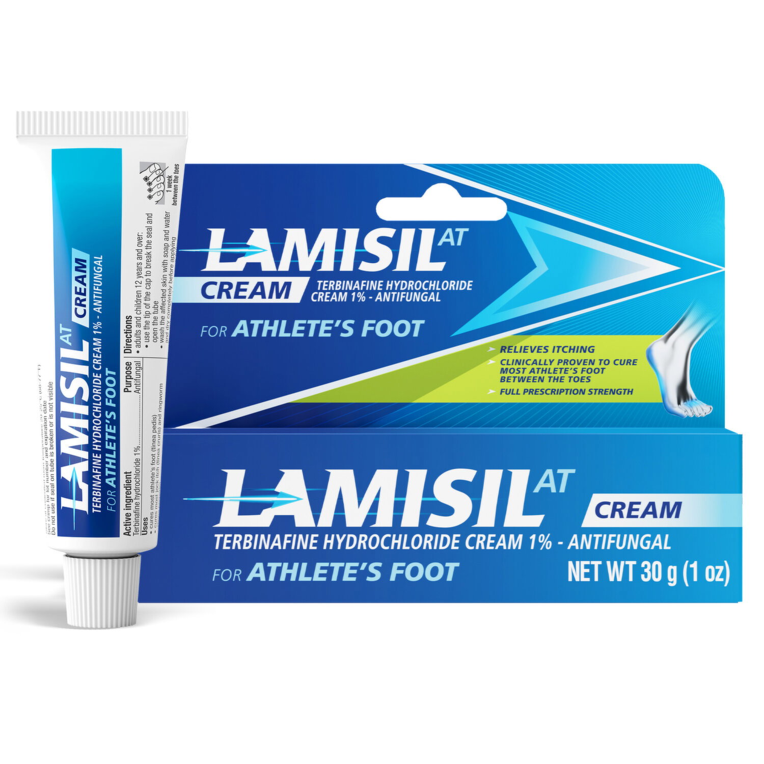 Lamisil AT Cream, for Athlete's Foot Image 1 of 3