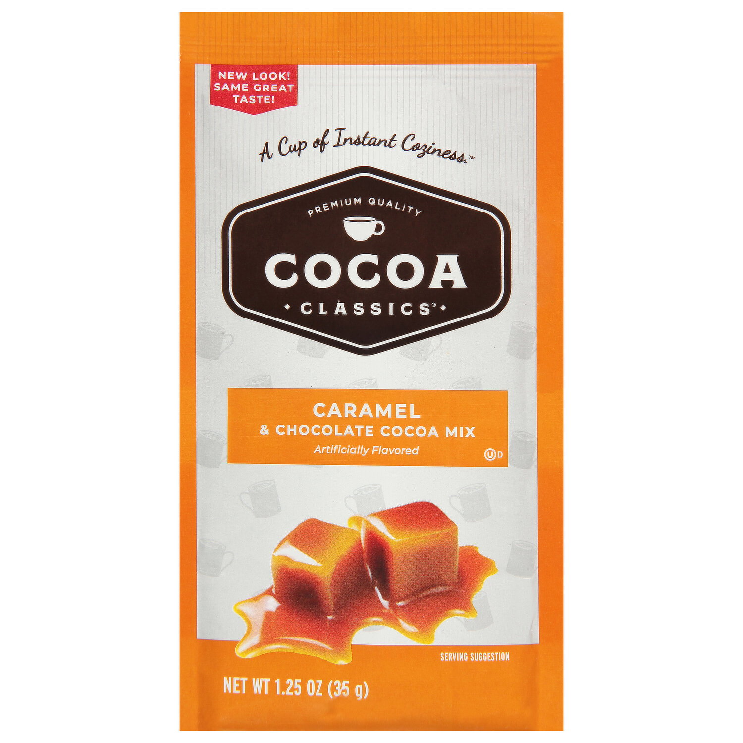 Cocoa Classics Cocoa Mix, Caramel & Chocolate - 1.25 Ounce