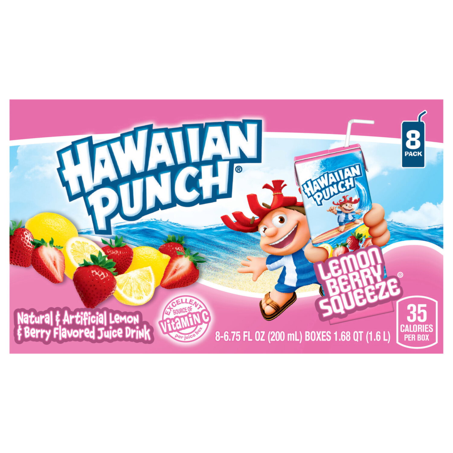海花セール❣️ 琉球*海花のたね　琉球*プリザモス✴︎ラッキーセット Hawaiian Punch Juice Drink, Lemon Berry Squeeze, 8 Pack - 8 Each