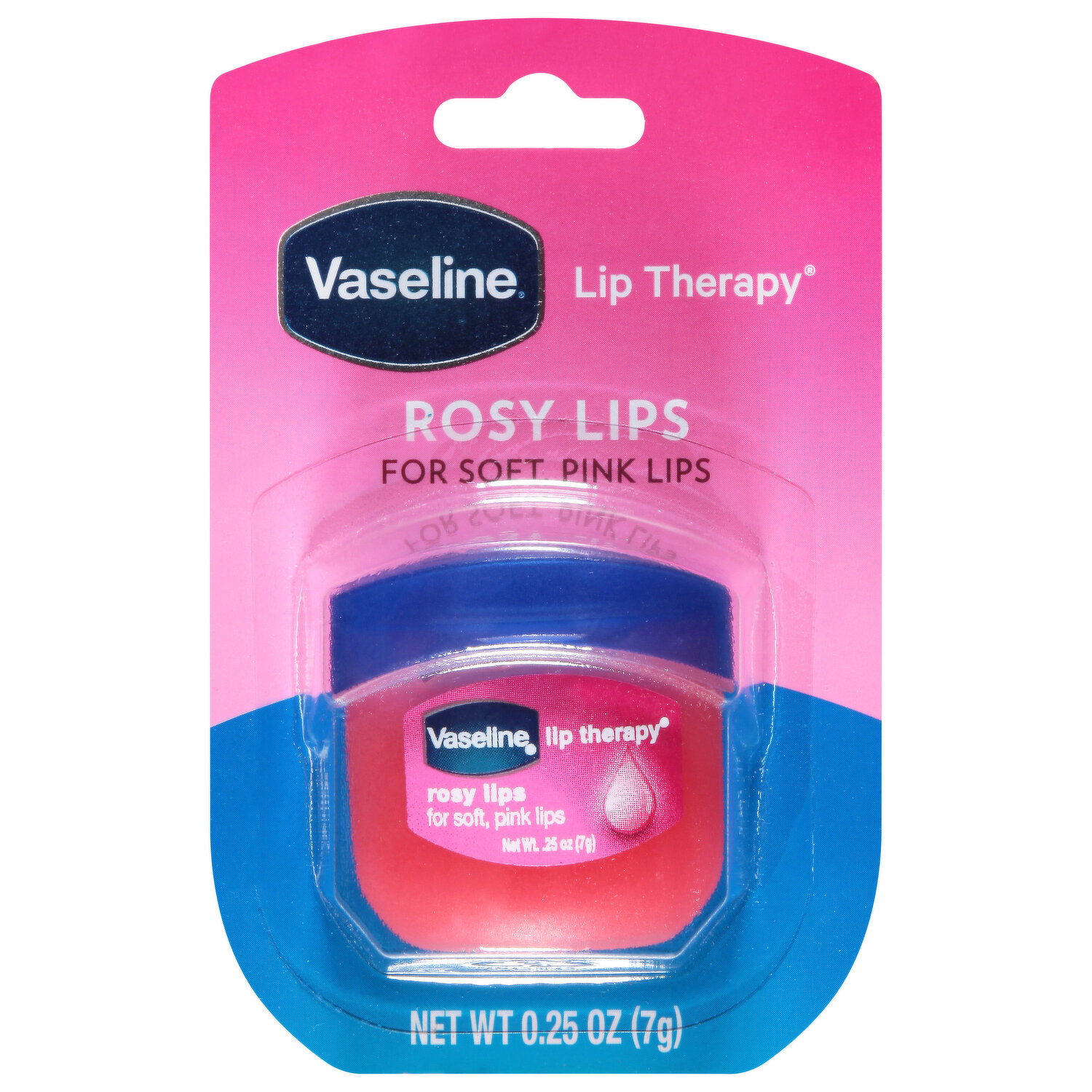 Vaseline Lip Therapy, Rosy Lips - 0.25 Ounce Image 1 of 2